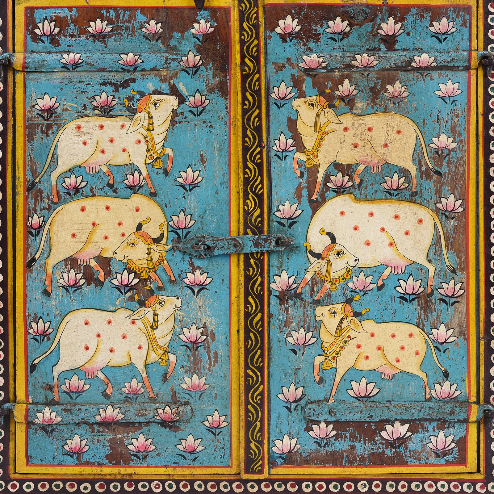 Painted Nandi Window Shutters - Image 4