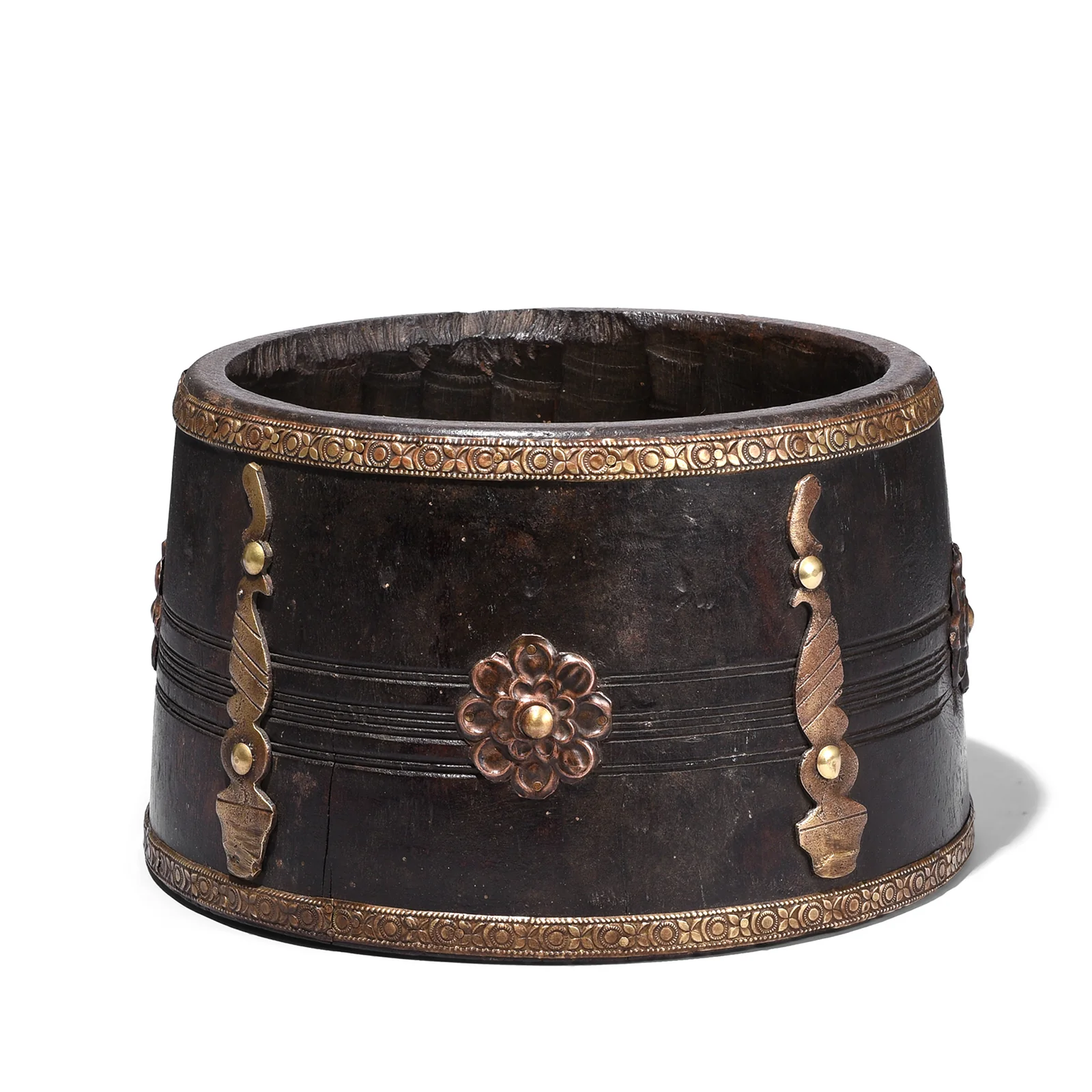 Vintage Wooden Grain Measure From South India - Ca 1990 - Image 3