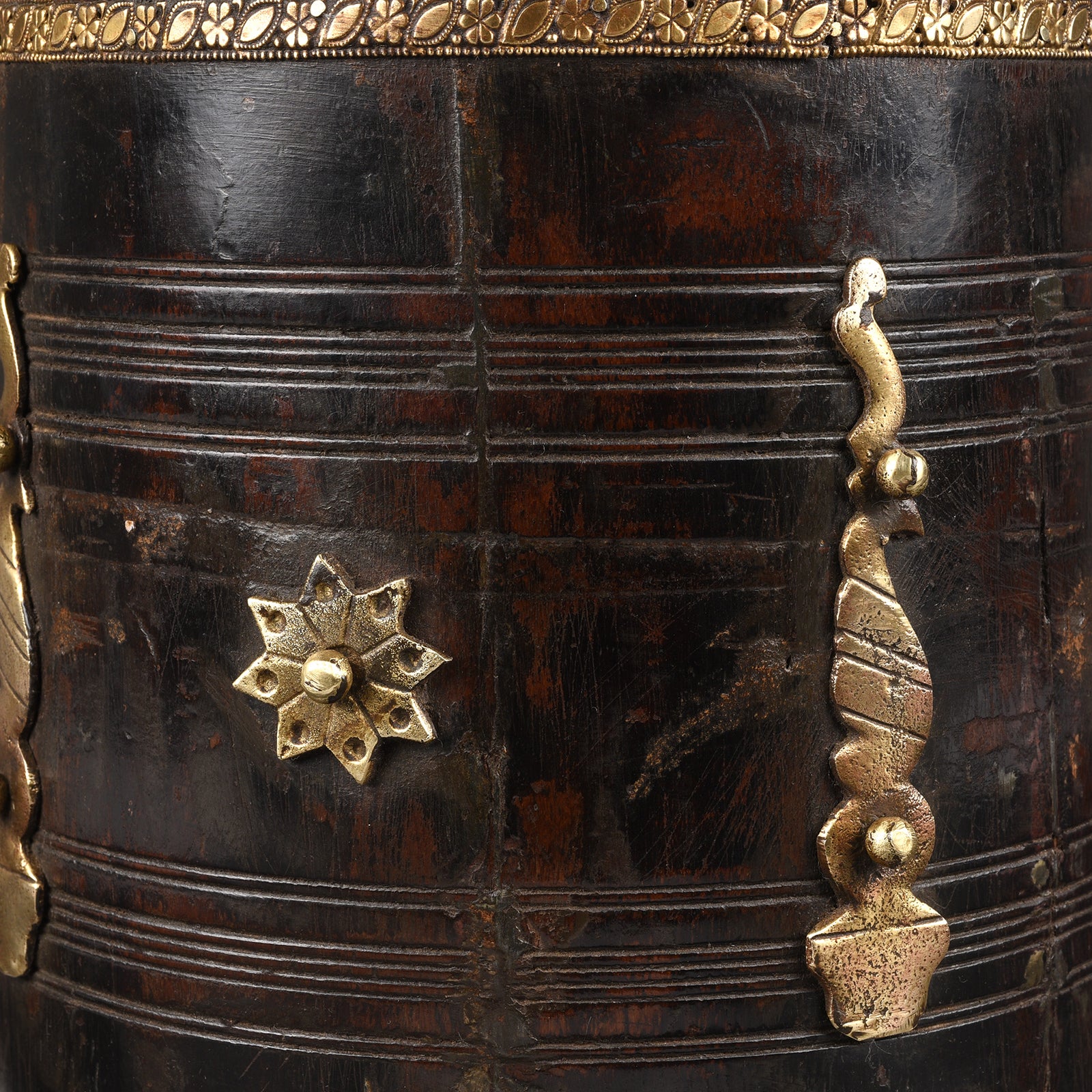 Old Wooden Grain Measure From South India - Ca 1920 - Image 4