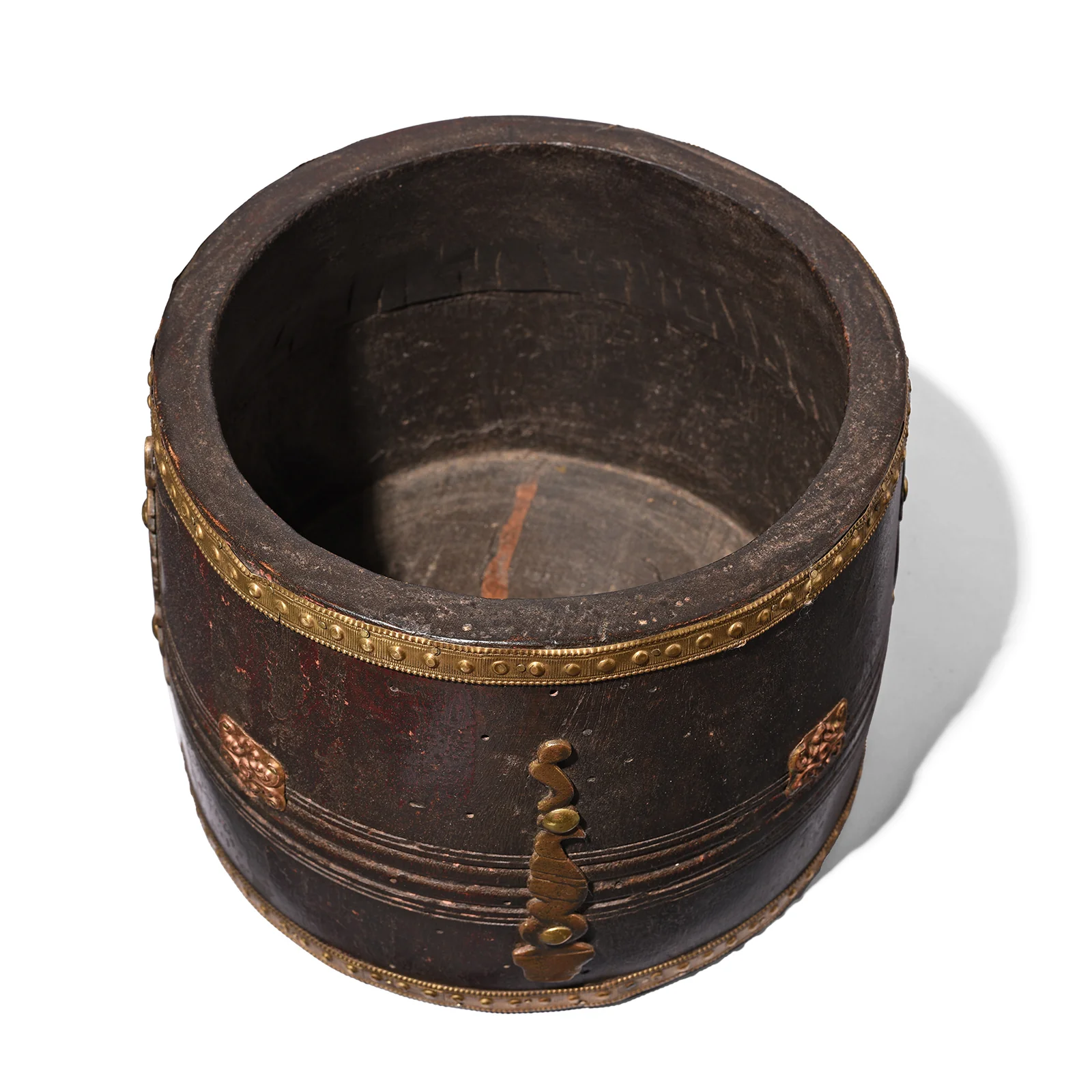 Old Wooden Grain Measure From South India - Ca 1920 - Image 3