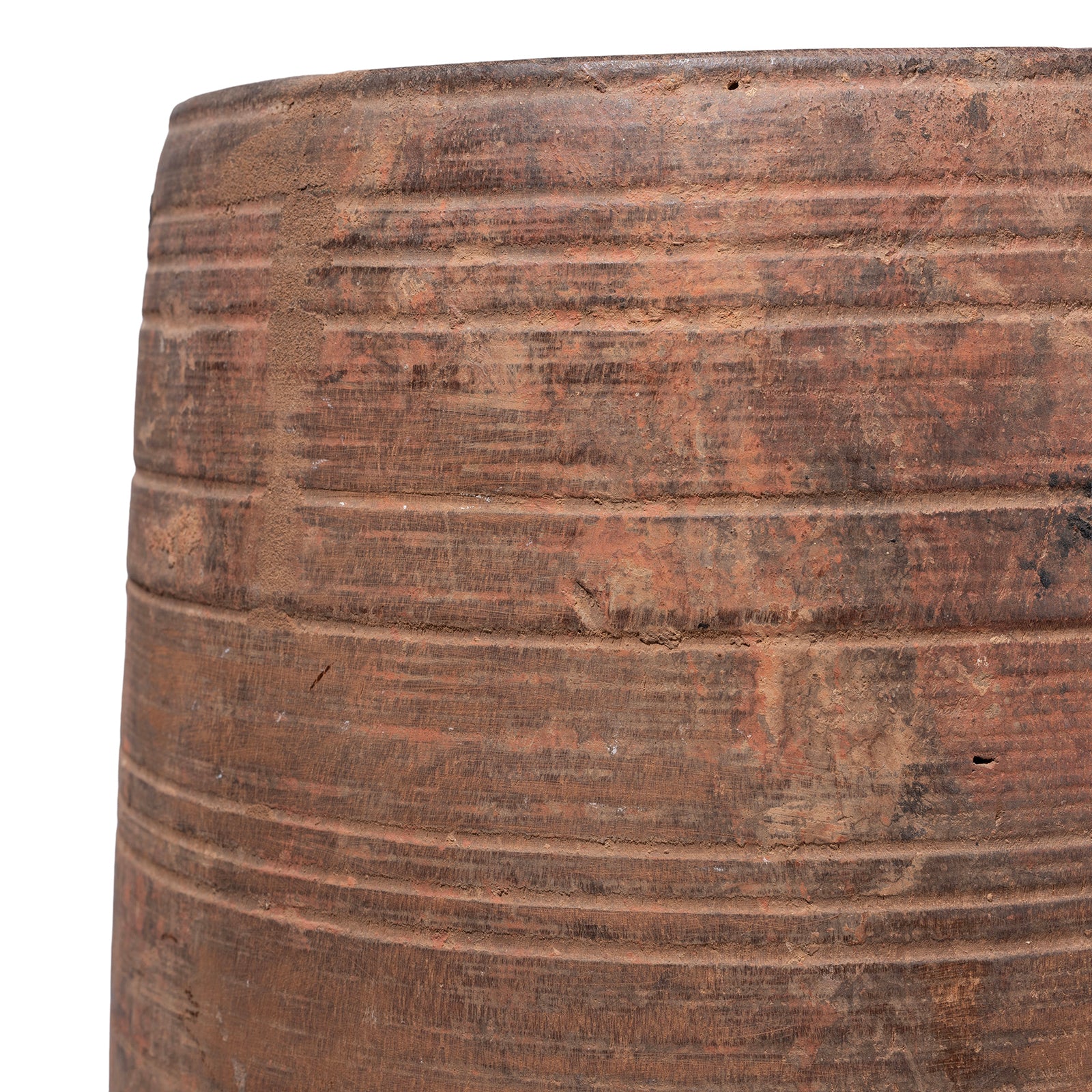 Vintage Wooden Milk Pot From Himachal Pradesh - Ca 1920 - Image 2