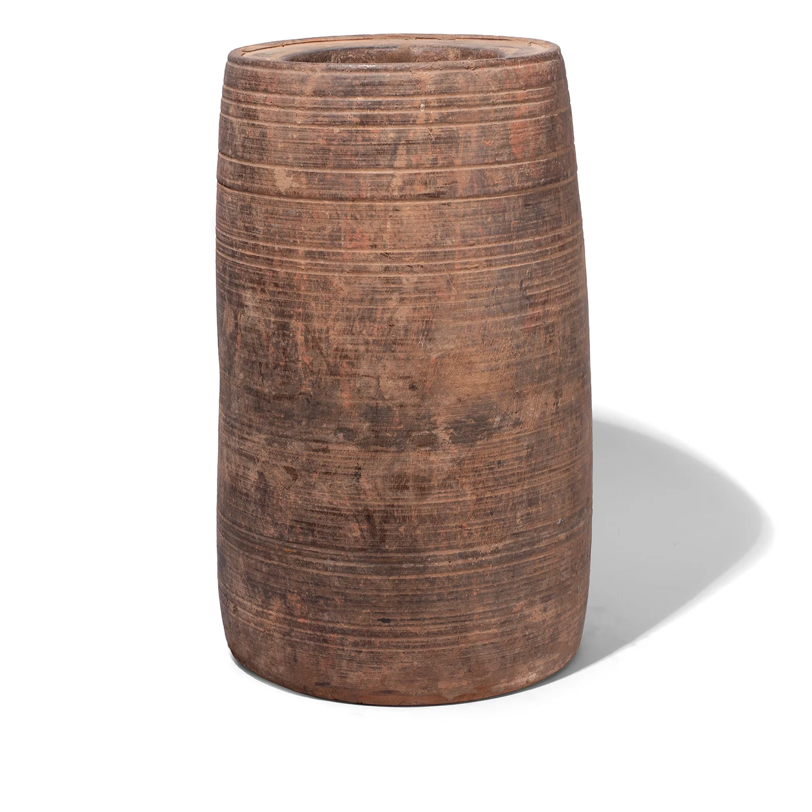 Vintage Wooden Milk Pot From Himachal Pradesh - Ca 1920 - Image 4