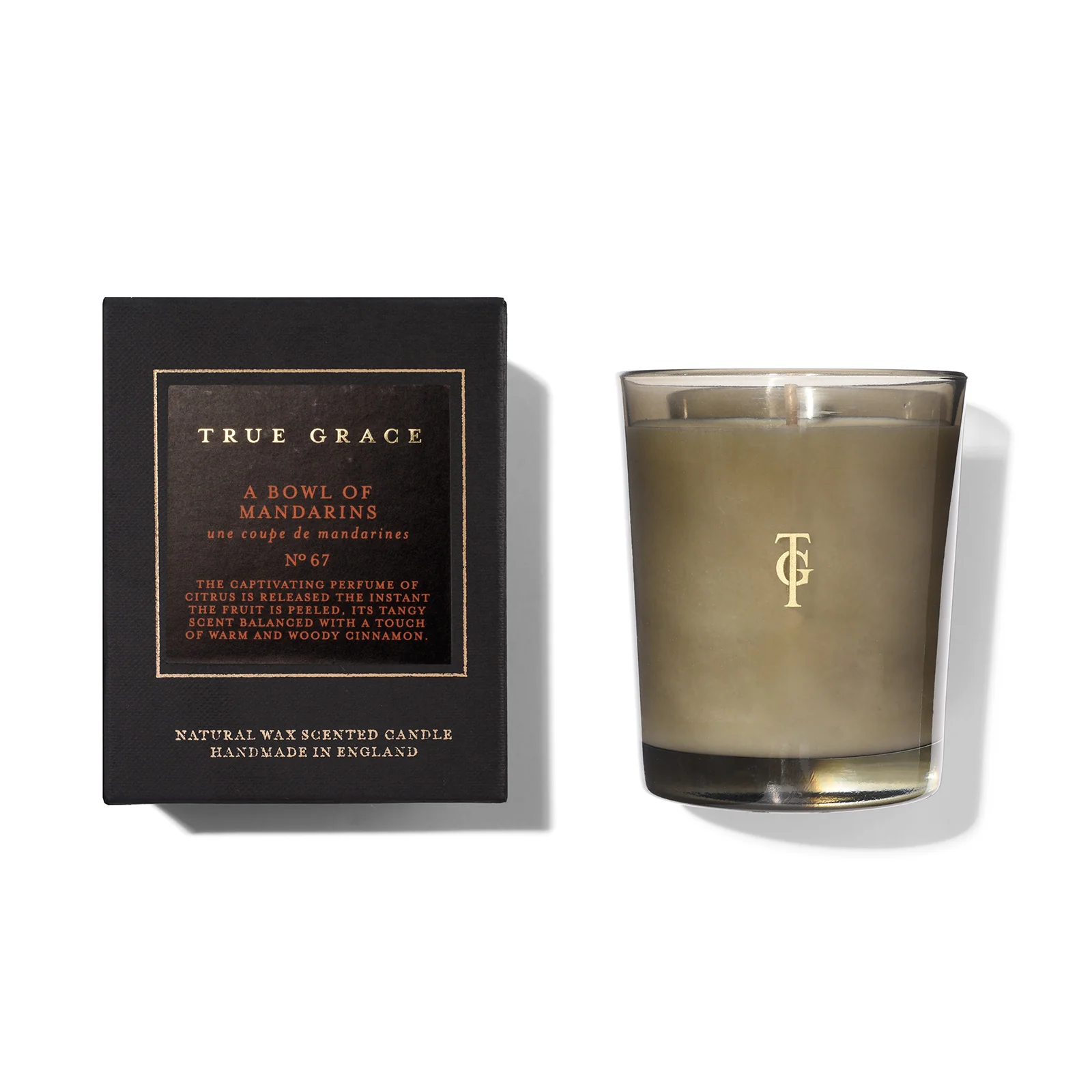 Orange Blossom & Mandarin Candle by True Grace (No.67)