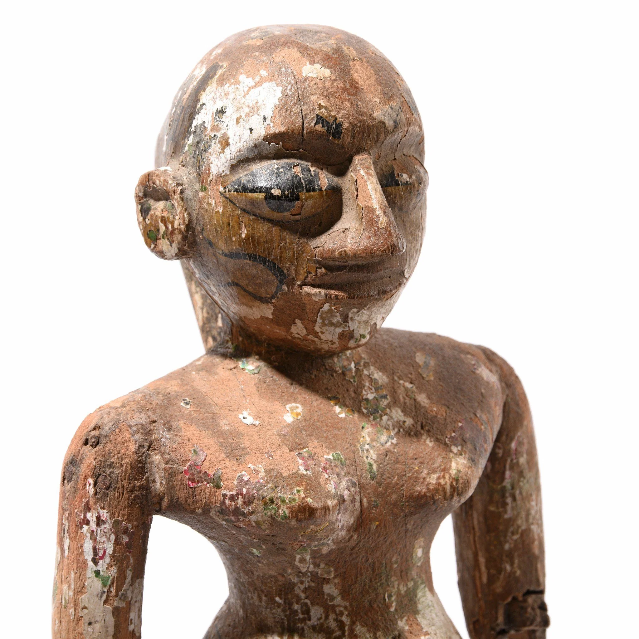 Original Painted Gangaur Figure - 19thC - Image 2
