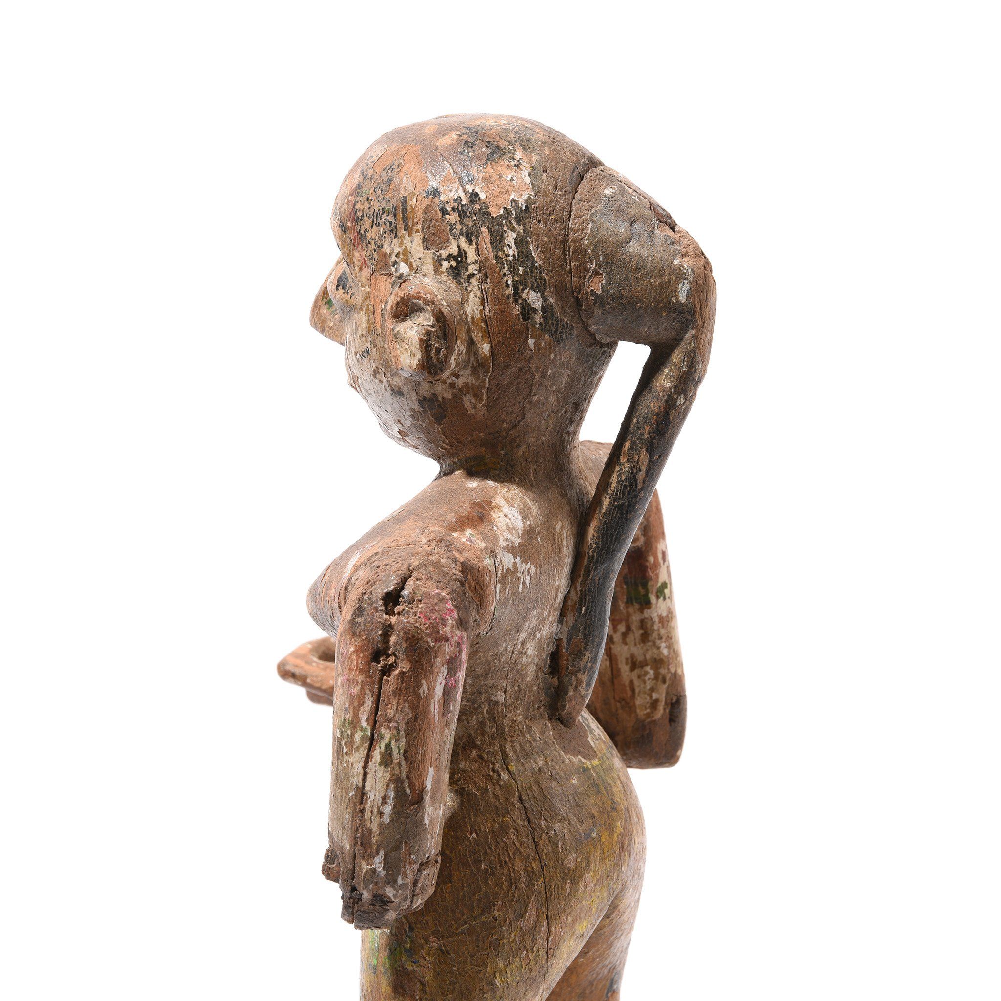 Original Painted Gangaur Figure - 19thC - Image 5