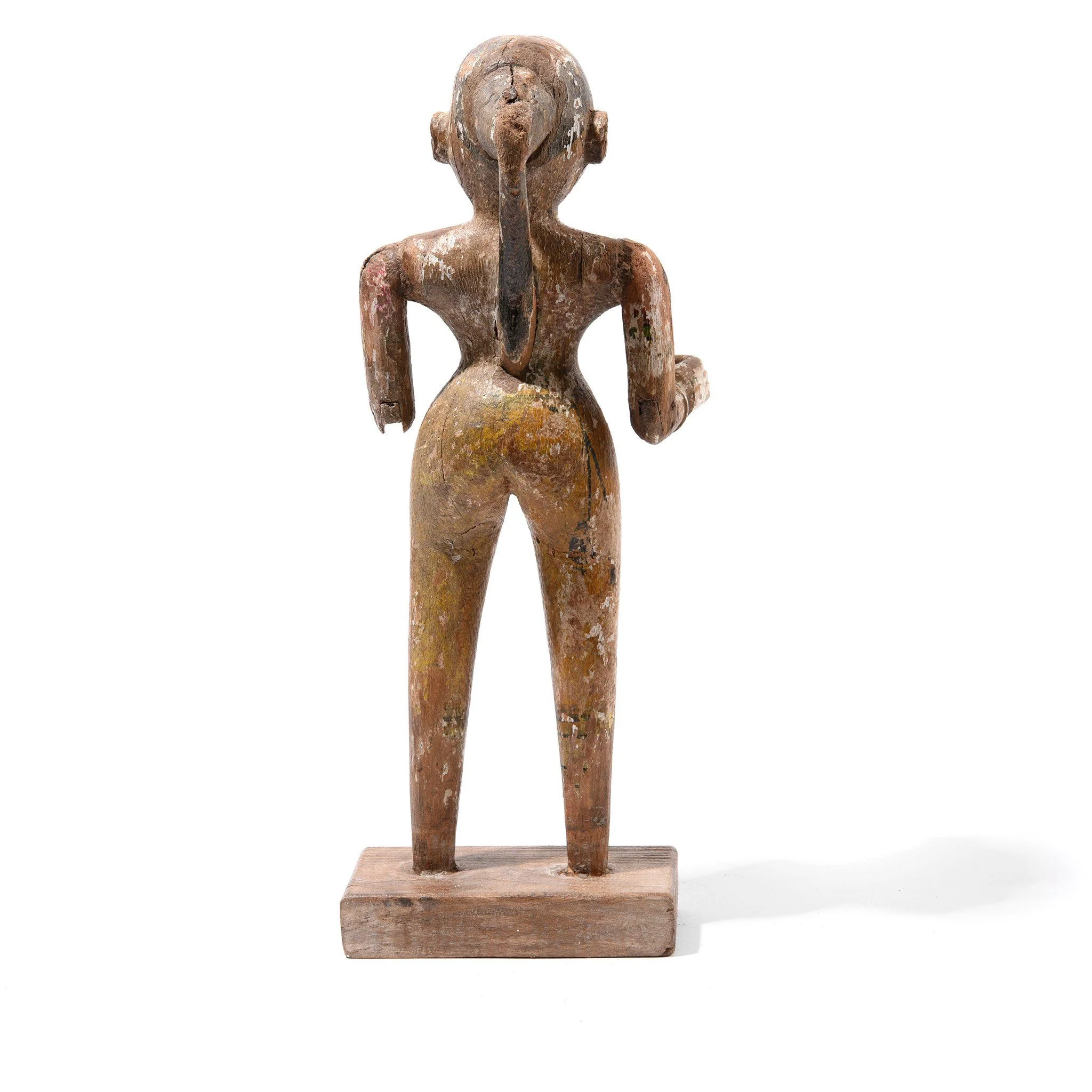 Original Painted Gangaur Figure - 19thC - Image 6