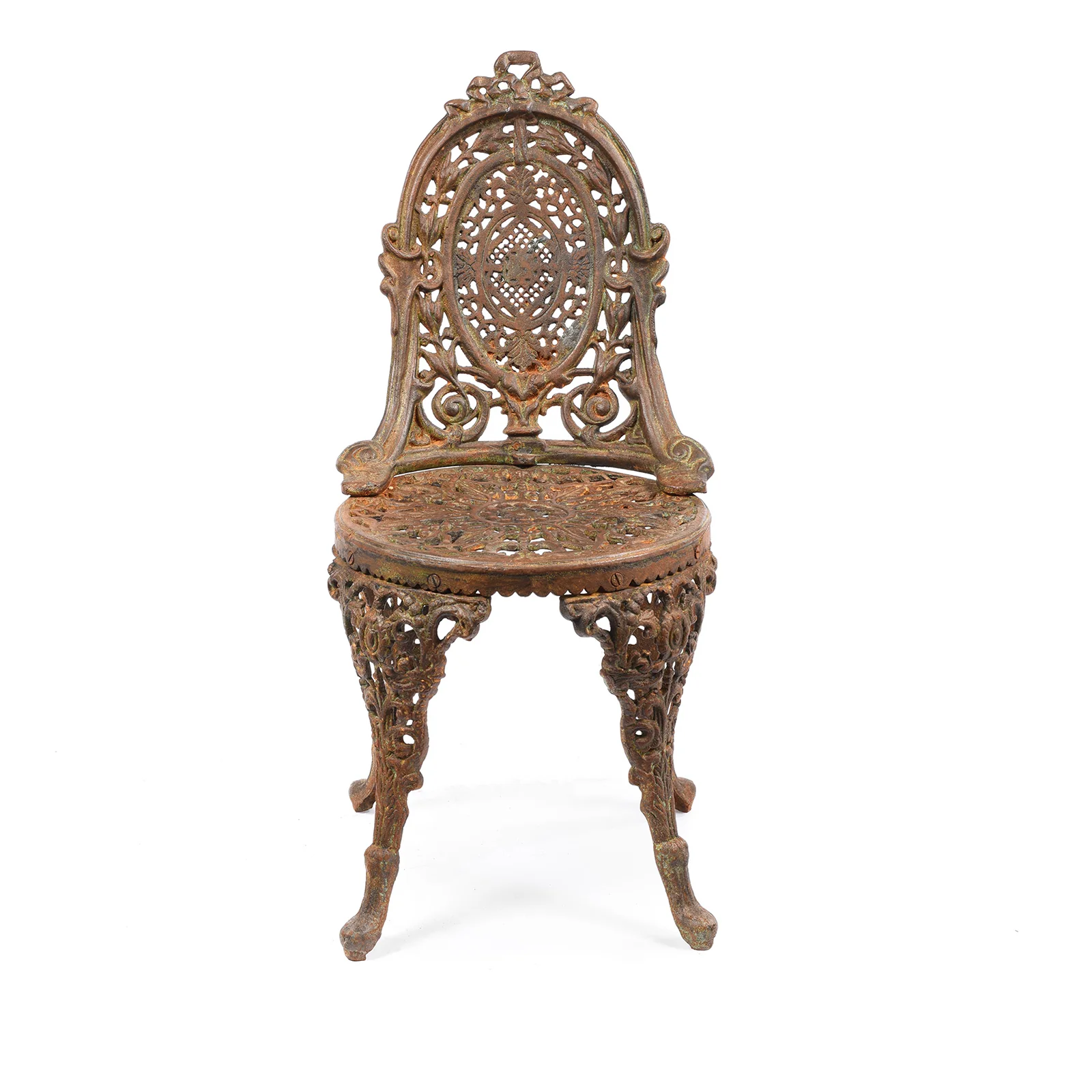 Outdoor Cast Iron Garden Chair - Image 2