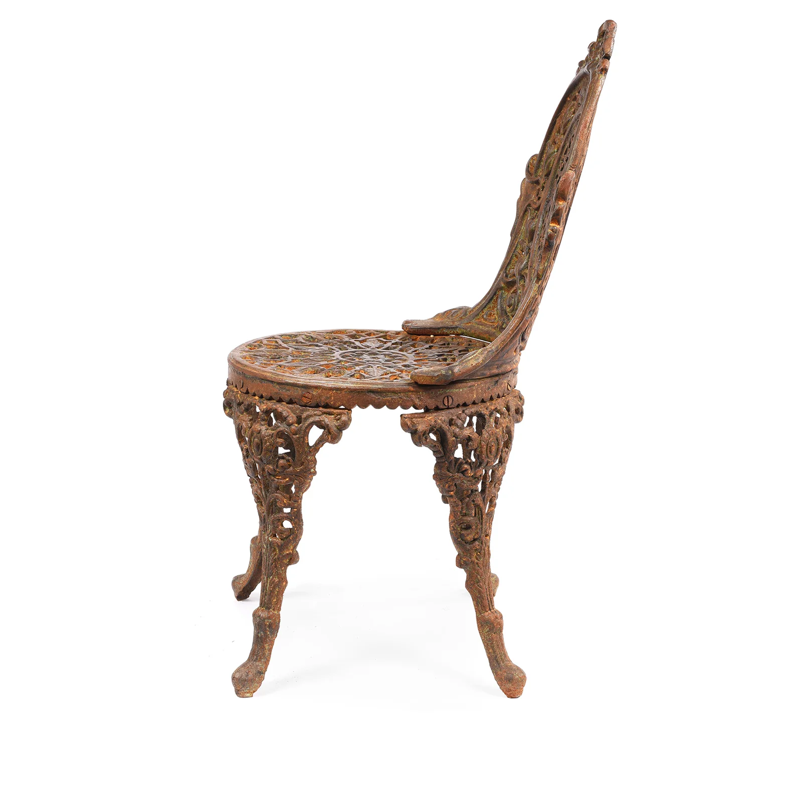 Outdoor Cast Iron Garden Chair - Image 3