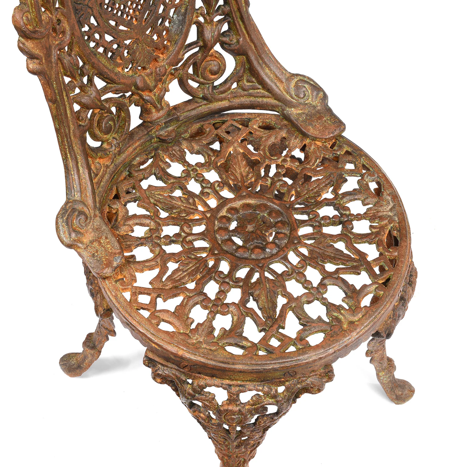 Outdoor Cast Iron Garden Chair - Image 6