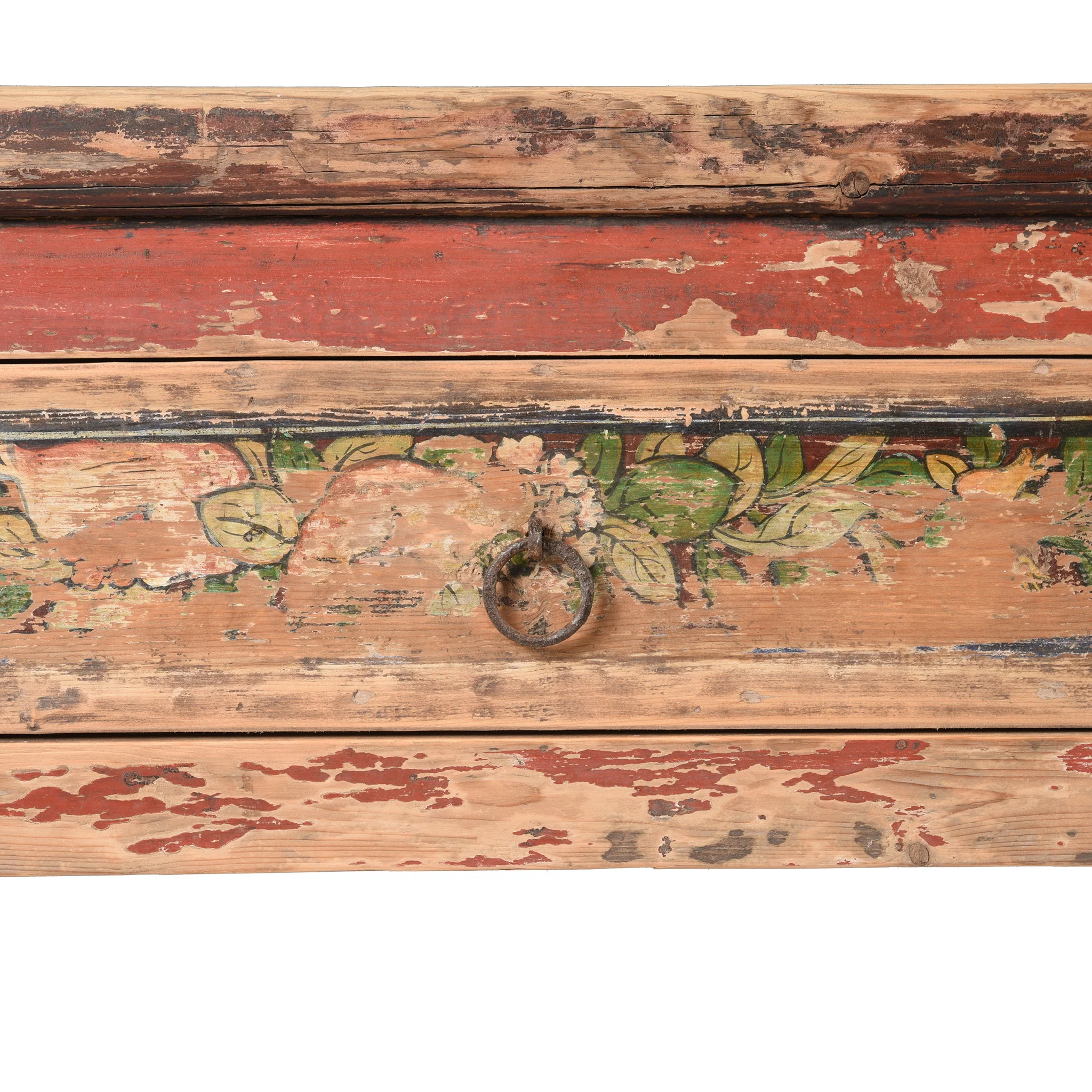 Painted Altar Table From Mongolia - 19thC - Image 4