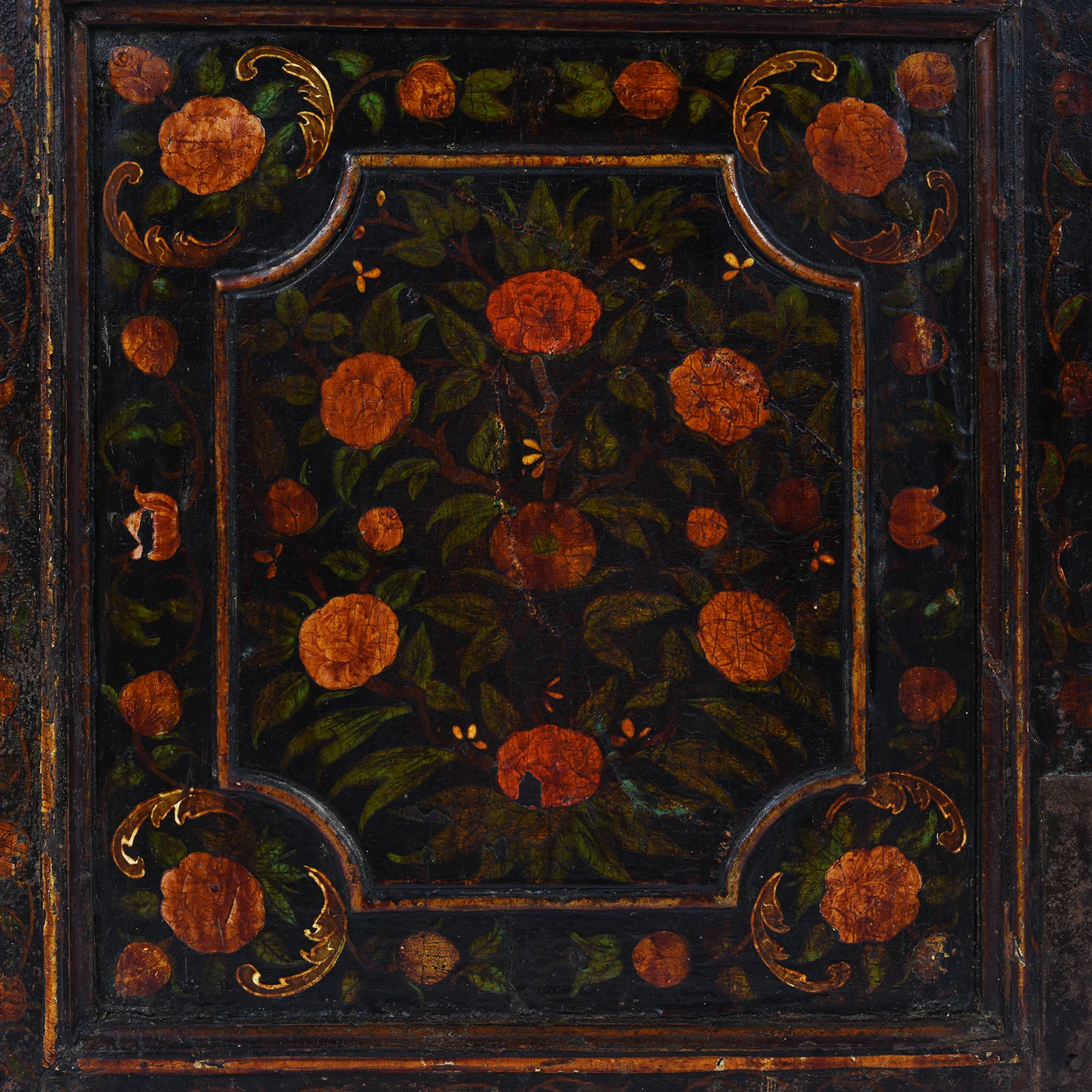 Painted Bikaner Doors - 19th Century - Image 6