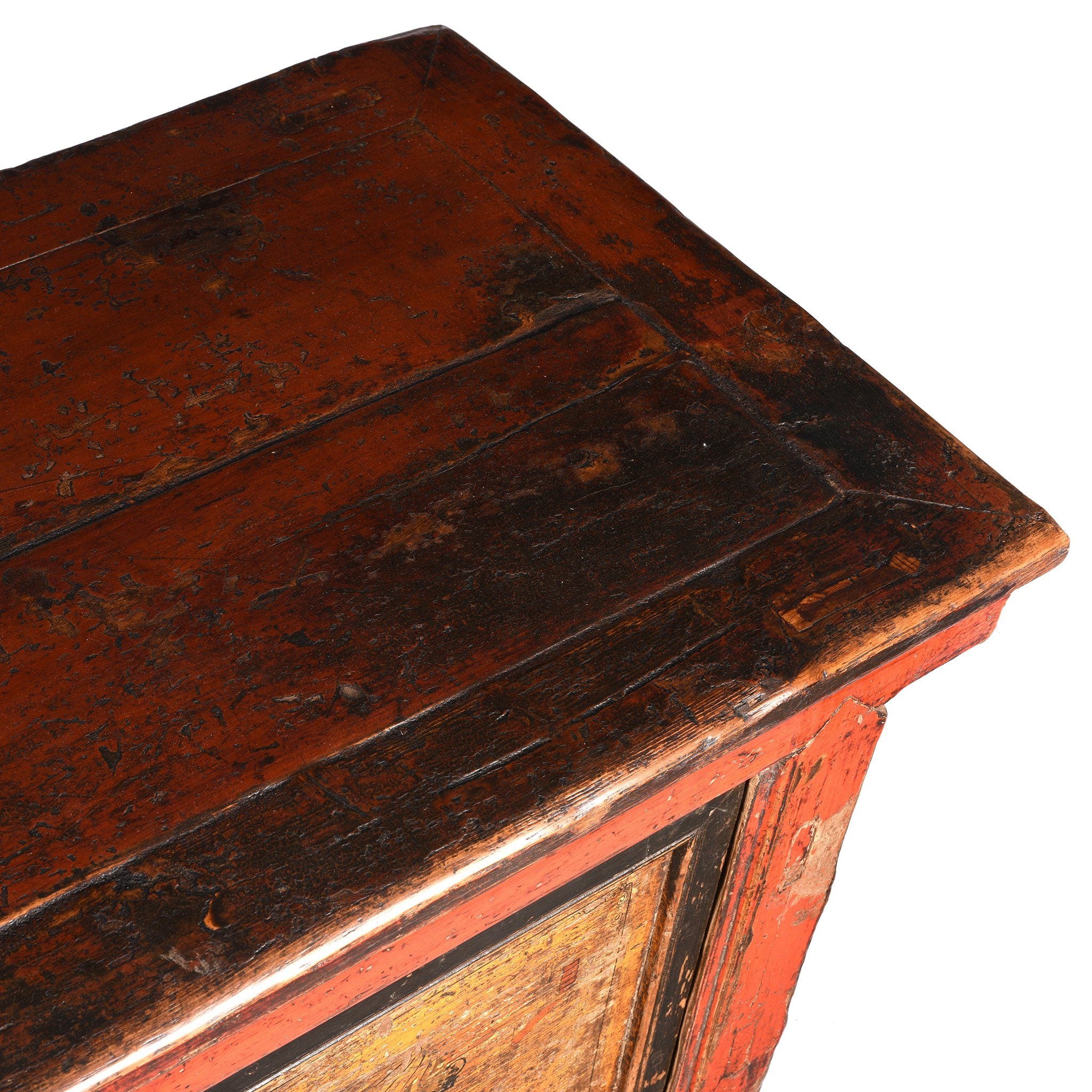 Painted Sideboard From Gansu Province - 19thC - Image 7