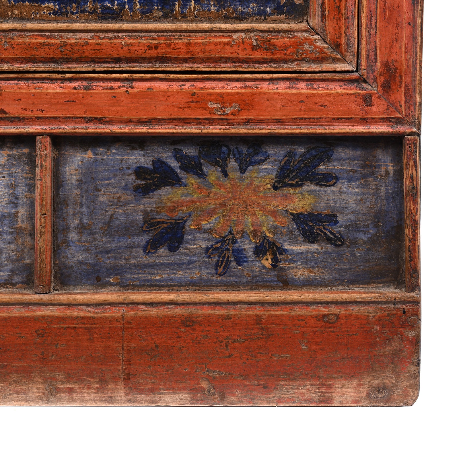 Painted Mongolian Book Cabinet - 19th Century - Image 7