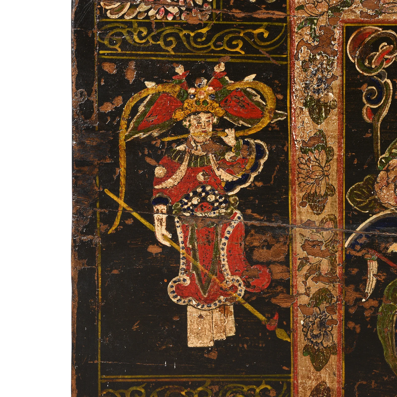 Painted Opera Chest From Shanxi - 19th Century - Image 7