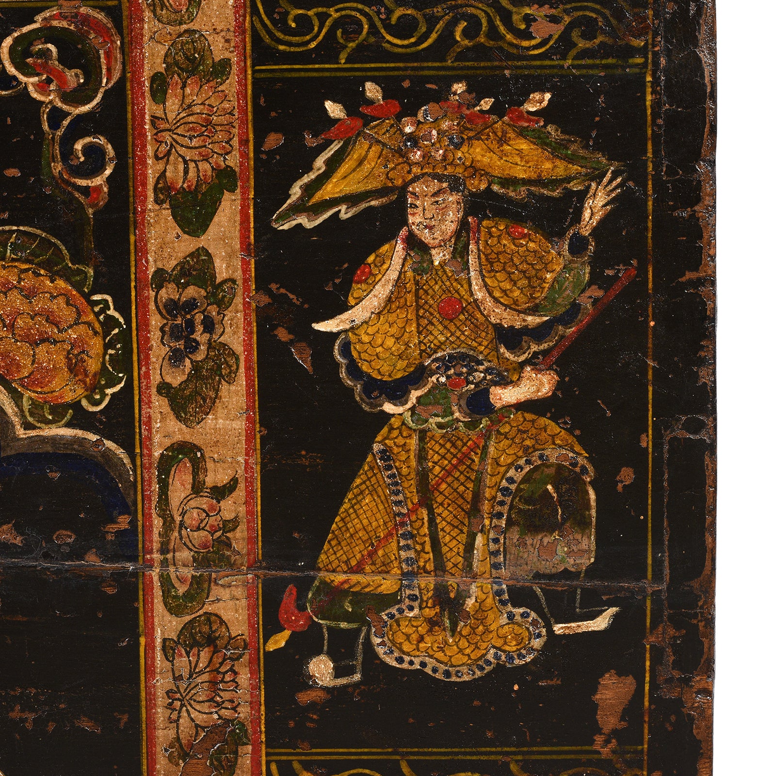 Painted Opera Chest From Shanxi - 19th Century - Image 8