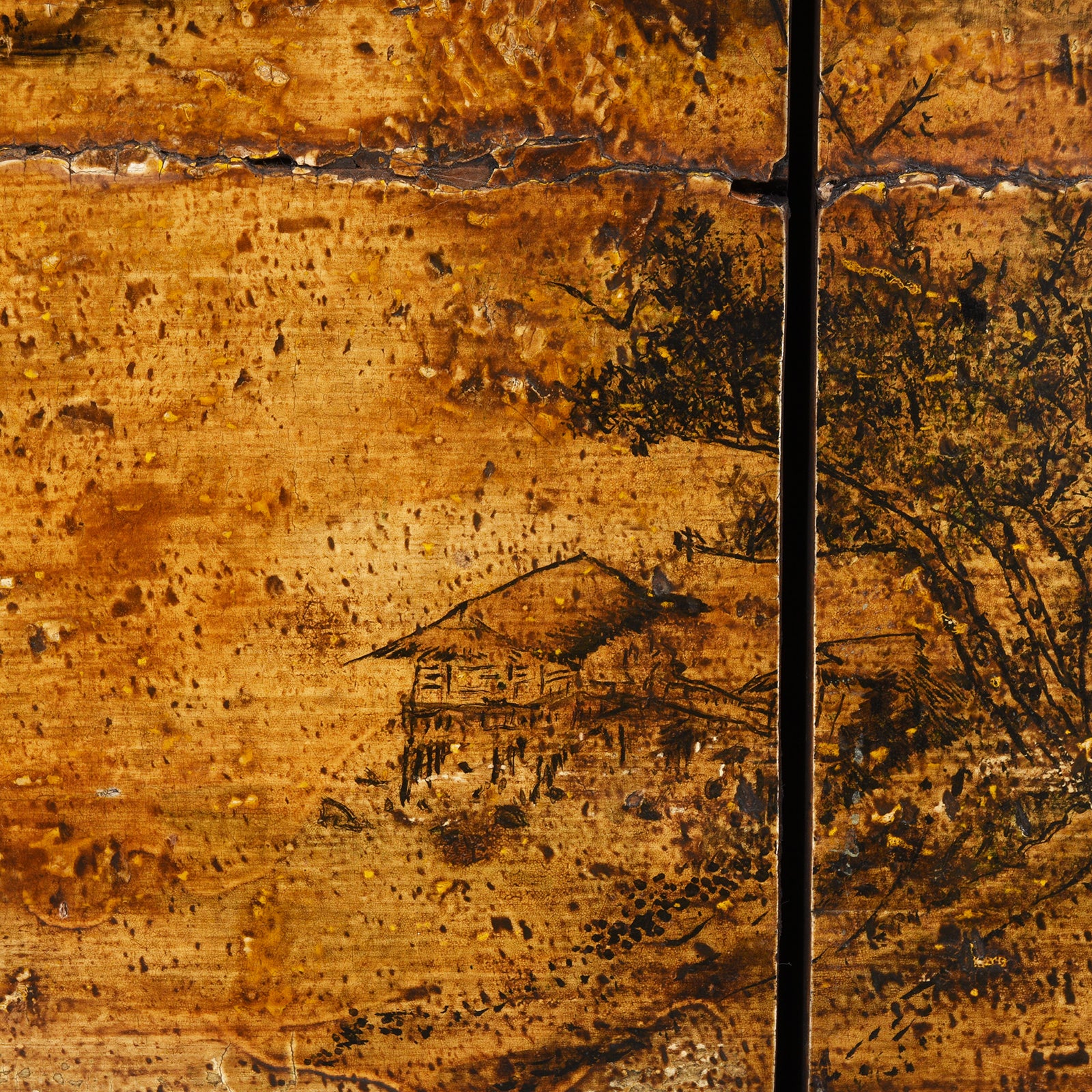 Painted Sideboard From Qinghai Province - 19thC - Image 12