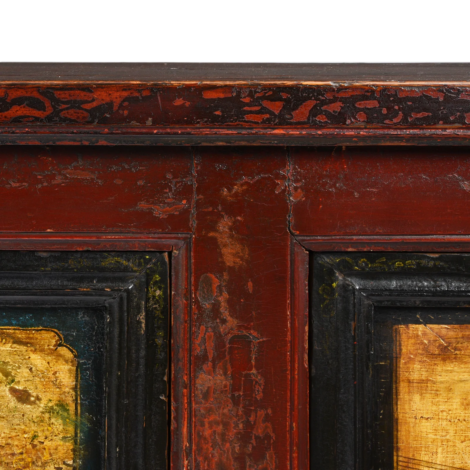 Painted Sideboard From Qinghai Province - 19thC - Image 14