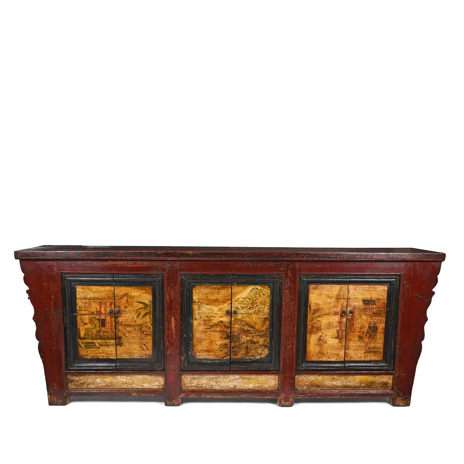 Painted Sideboard From Qinghai Province - 19thC - Image 2