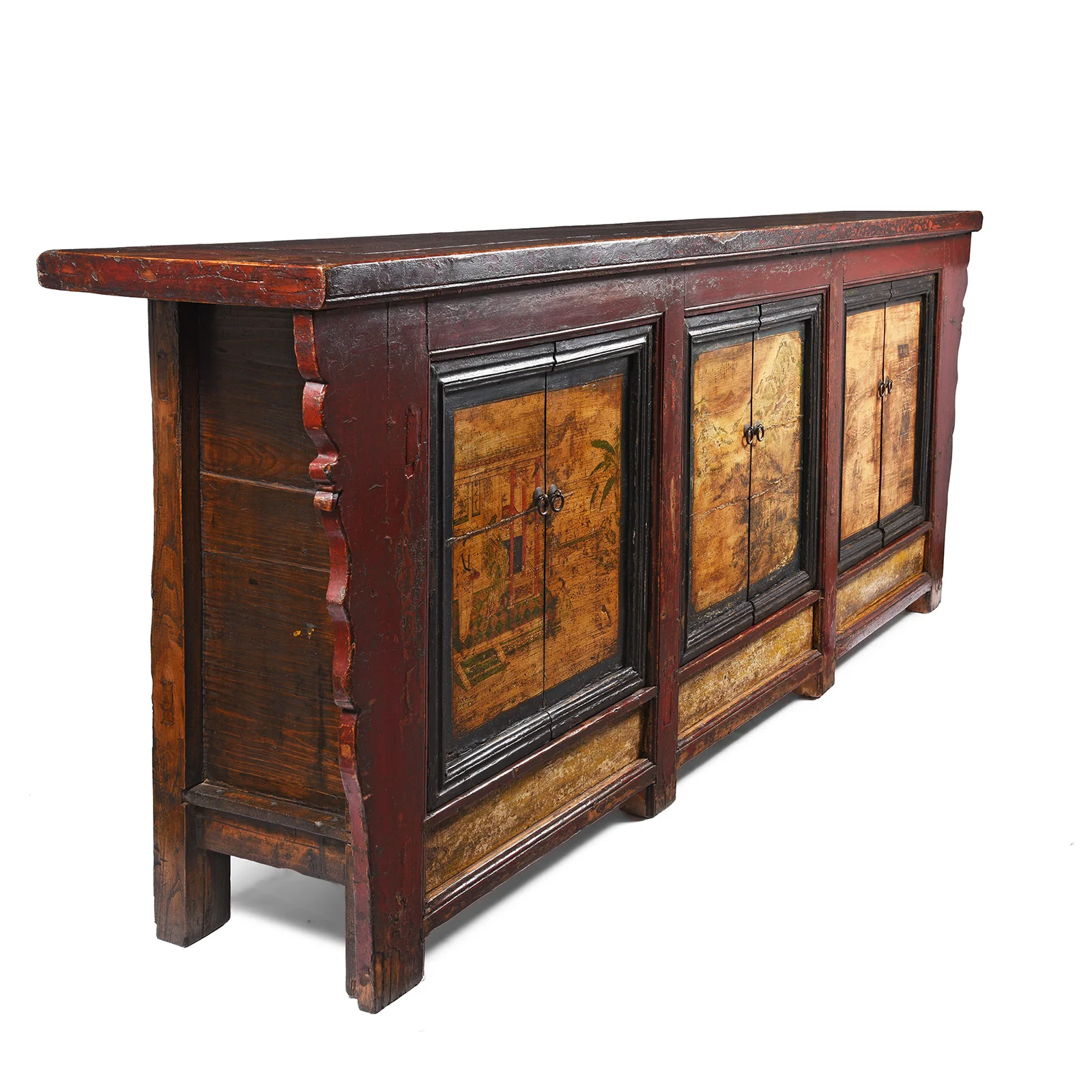Painted Sideboard From Qinghai Province - 19thC - Image 6