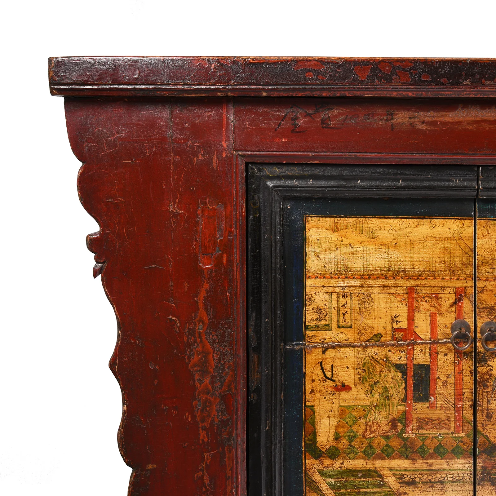 Painted Sideboard From Qinghai Province - 19thC - Image 7