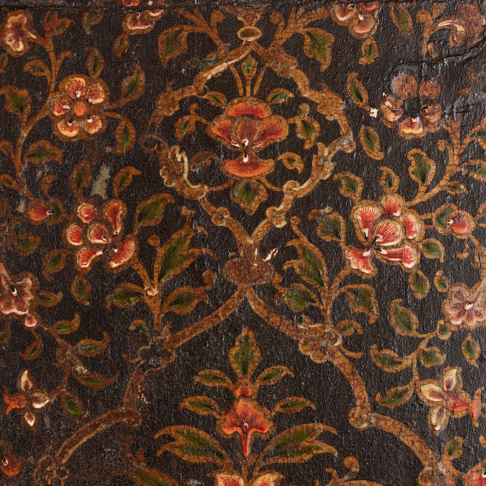 Painted Bikaner Shrine Shutters - 18thC - Image 4