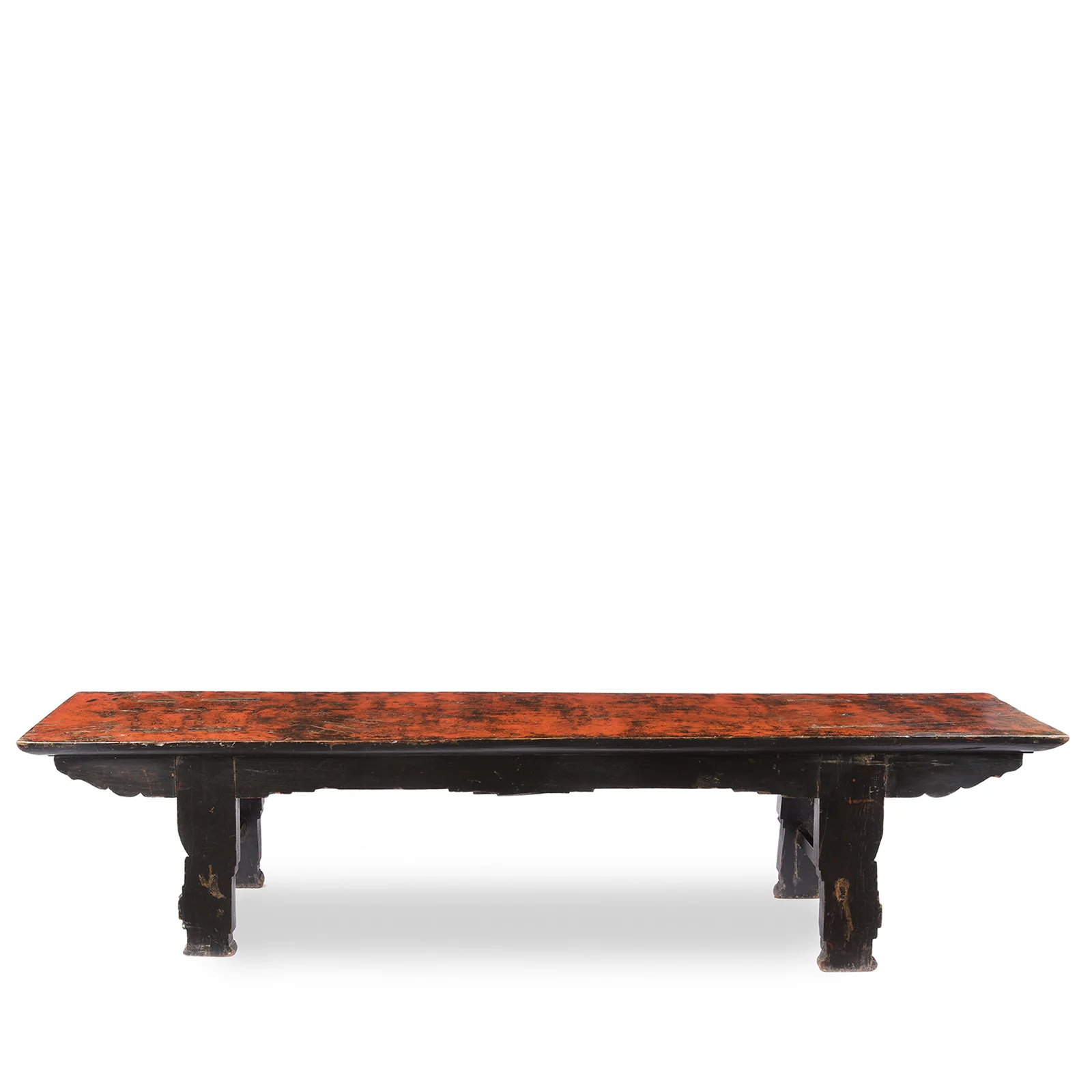 Lacquer Chinese Bench From Jiangxi Province - 19thC - Image 5