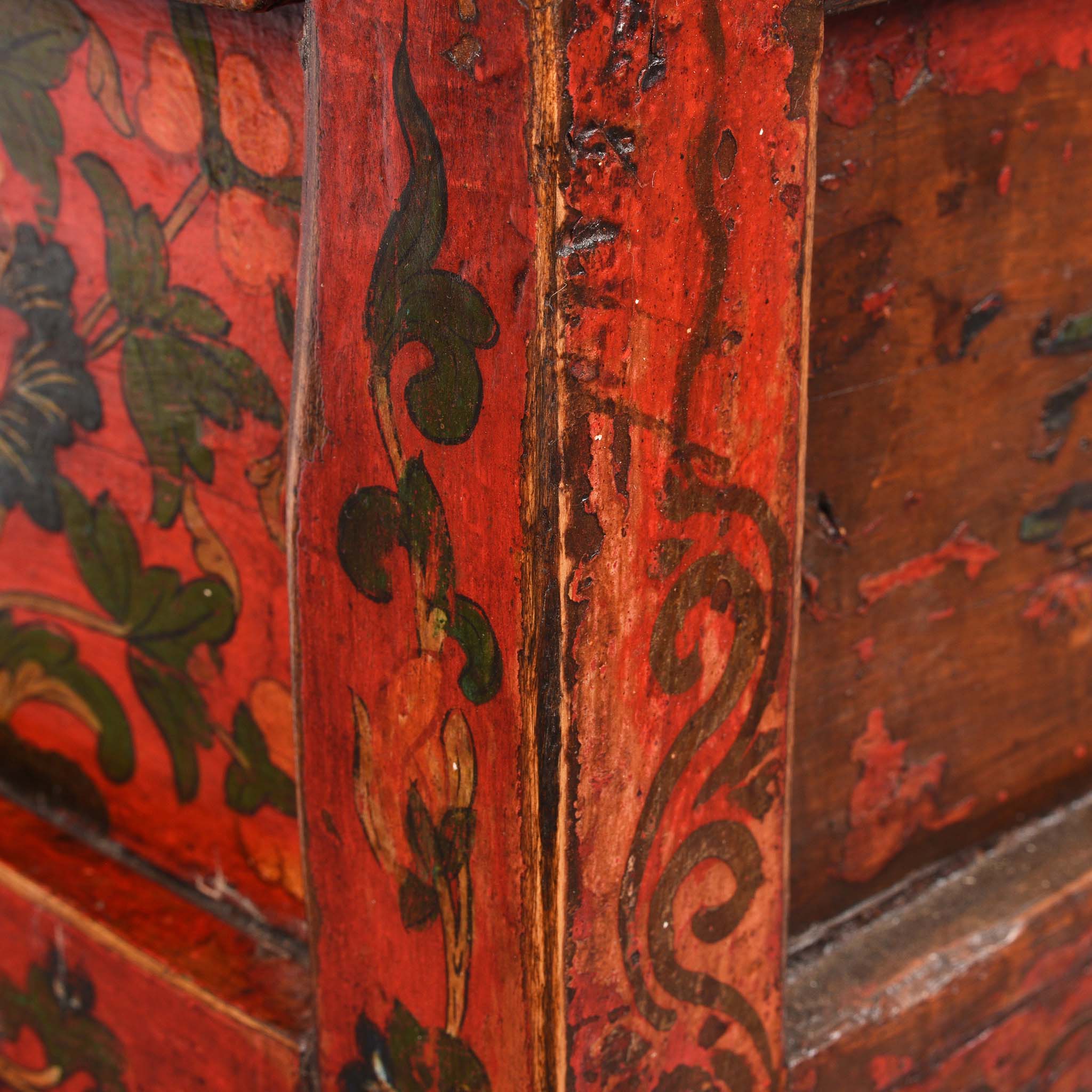 Antique Painted Tibetan Choksar - 19thC - Image 15