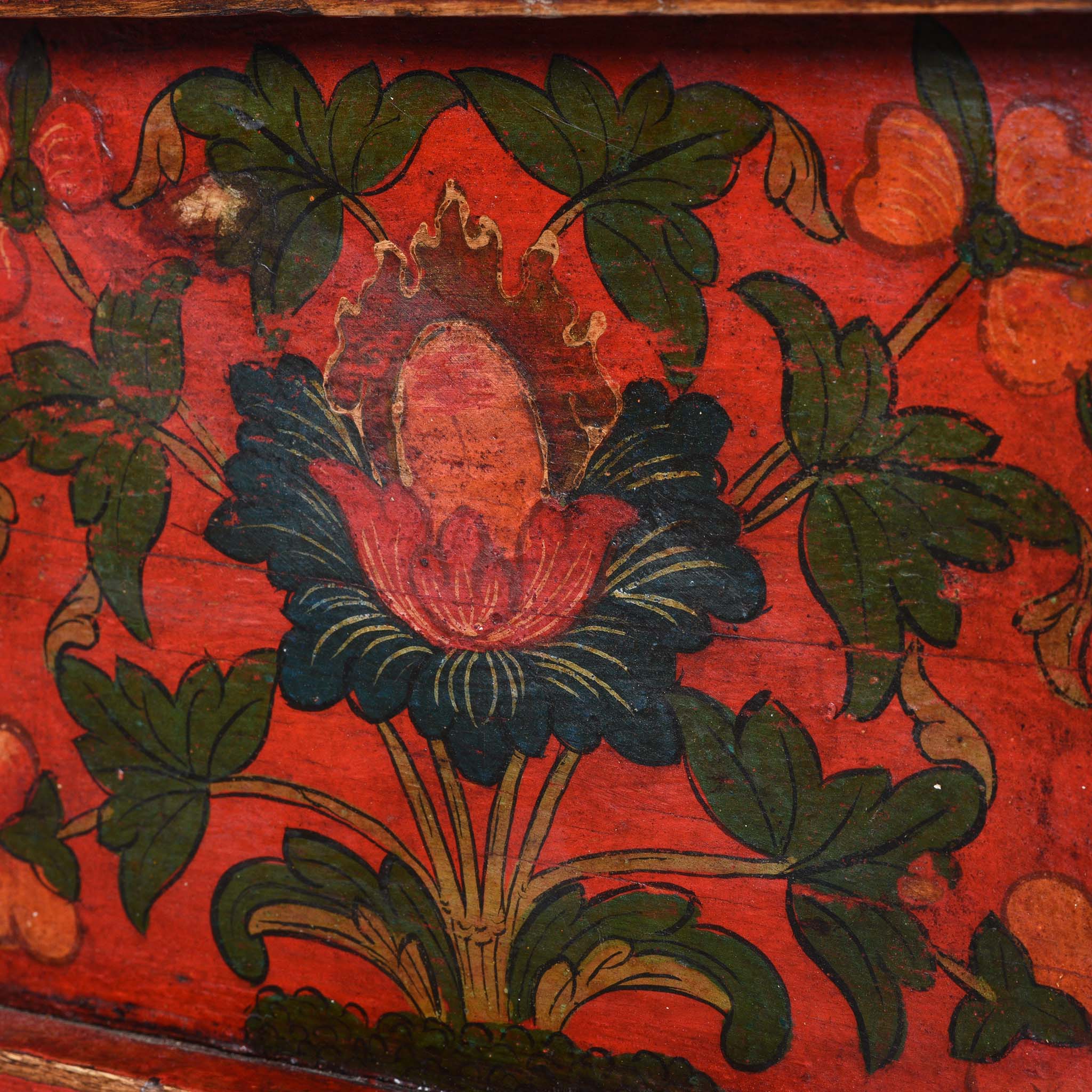 Antique Painted Tibetan Choksar - 19thC - Image 16