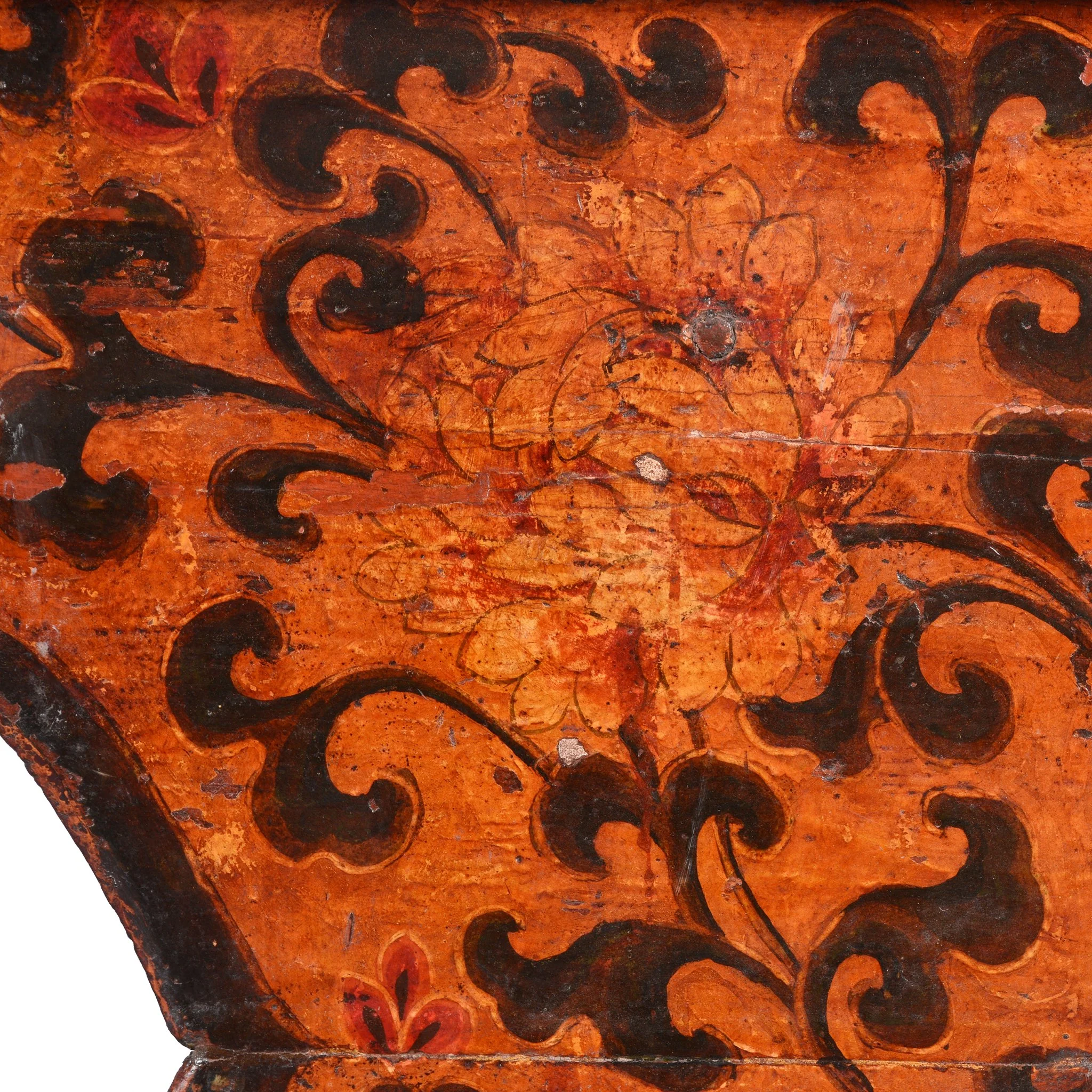 Painted Offering Table From Tibet - 19th Century - Image 4