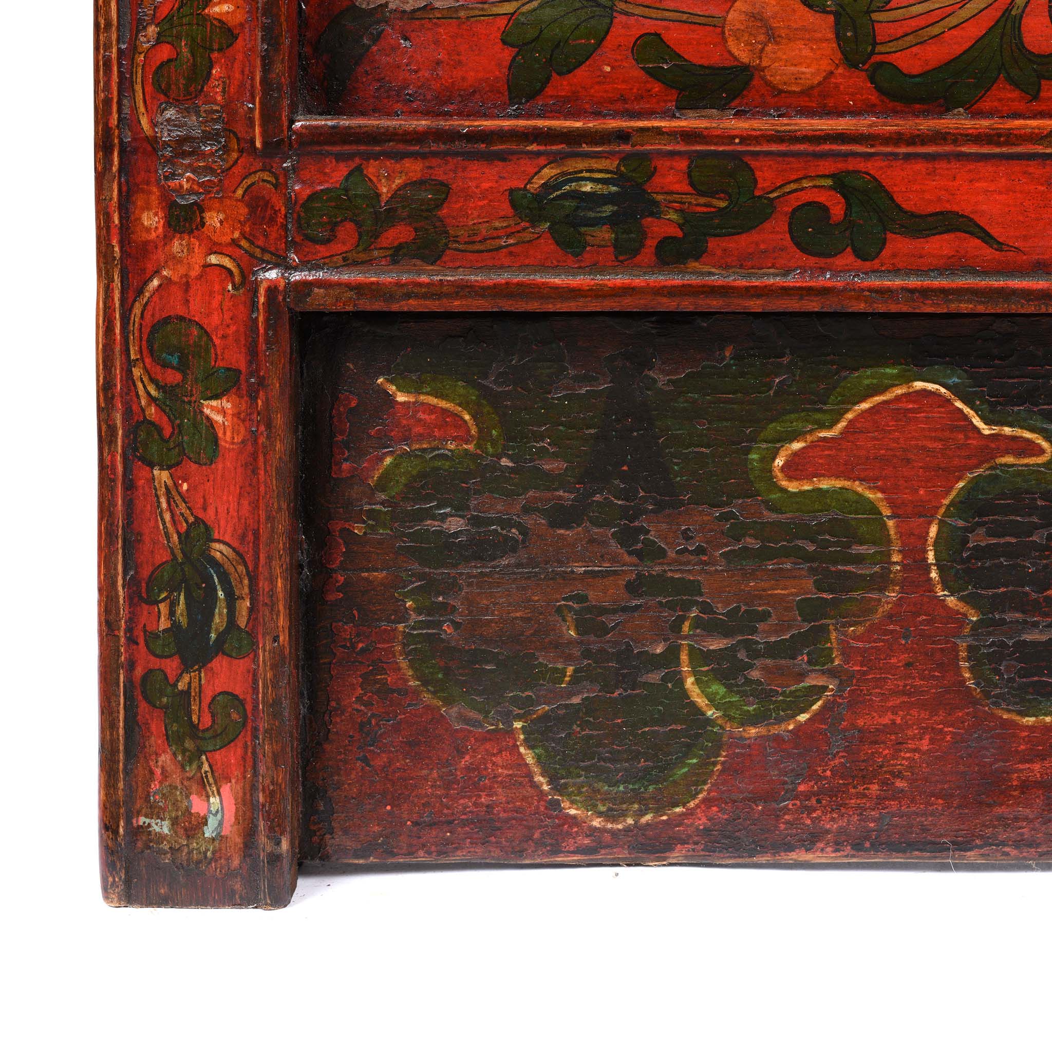 Antique Painted Tibetan Choksar - 19thC - Image 5