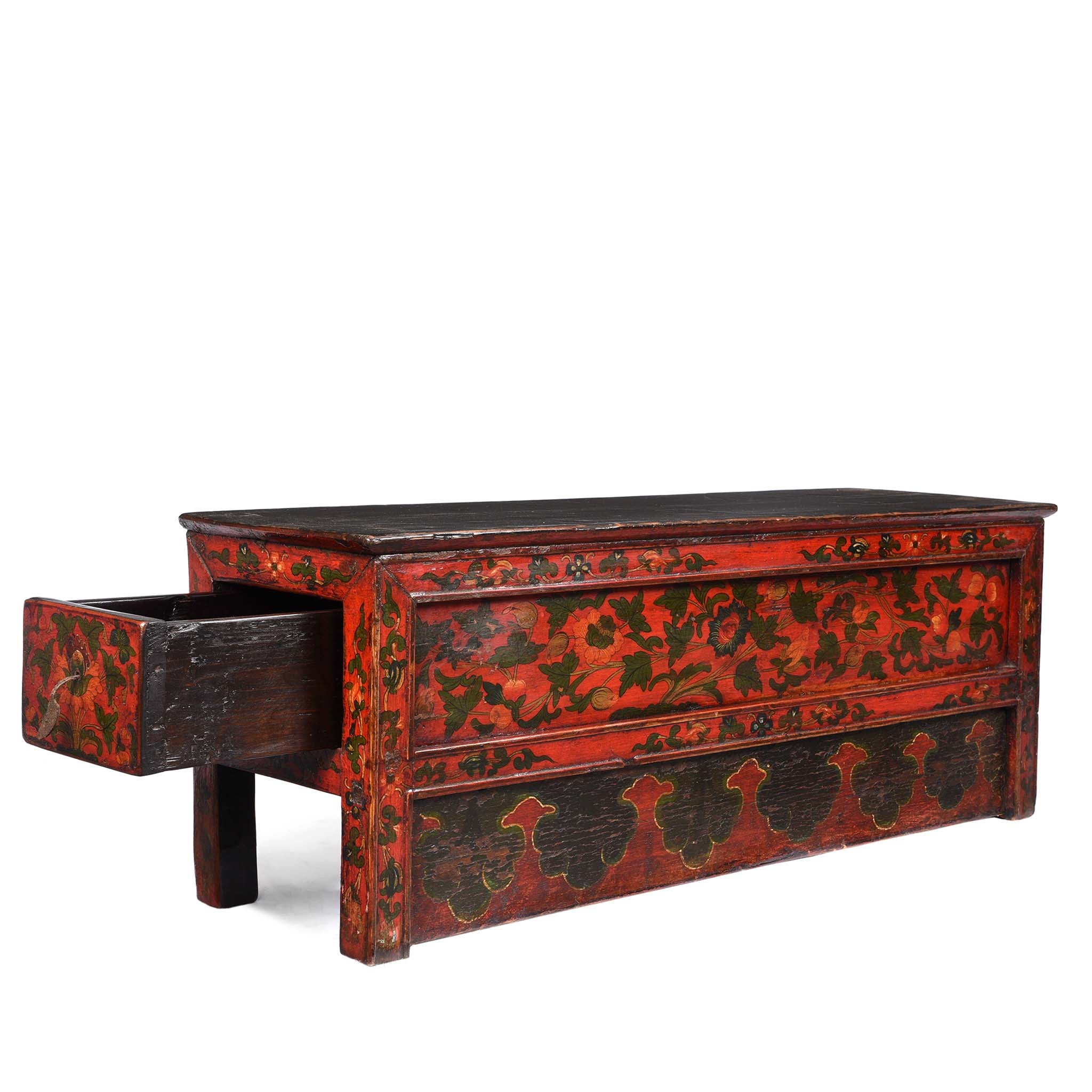 Antique Painted Tibetan Choksar - 19thC - Image 7