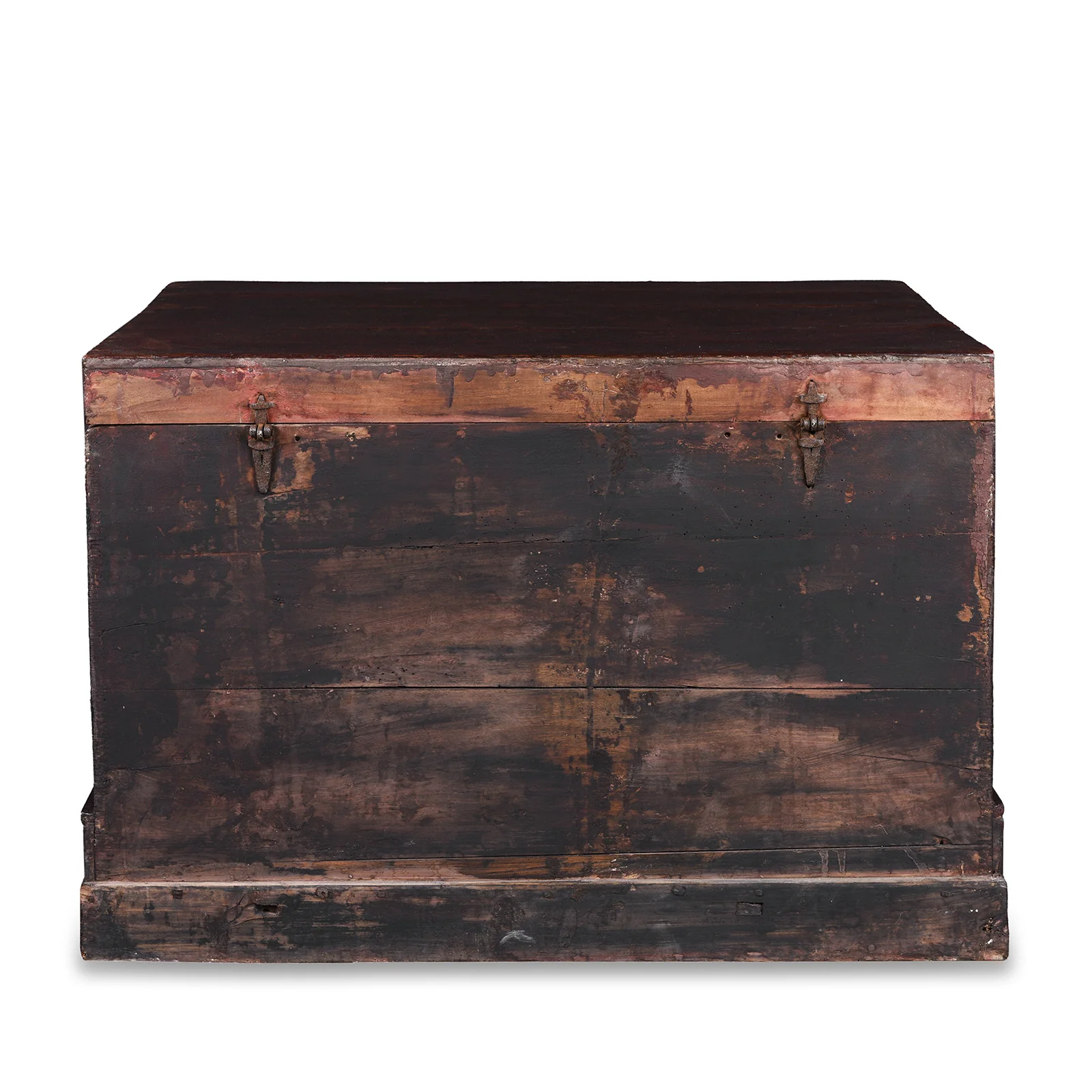 Red Painted Opera Chest From Shanxi - Ca 1900 - Image 12
