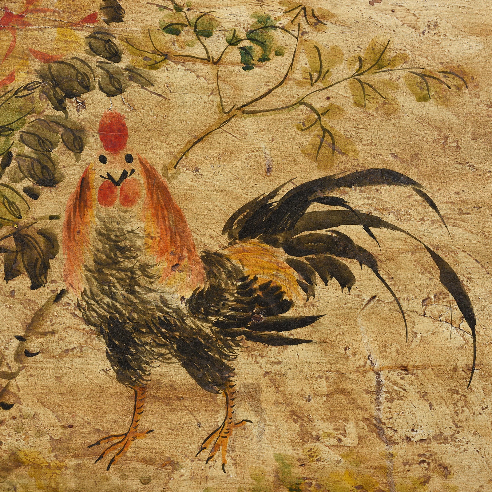 Red Painted Opera Chest From Shanxi - Ca 1900 - Image 2
