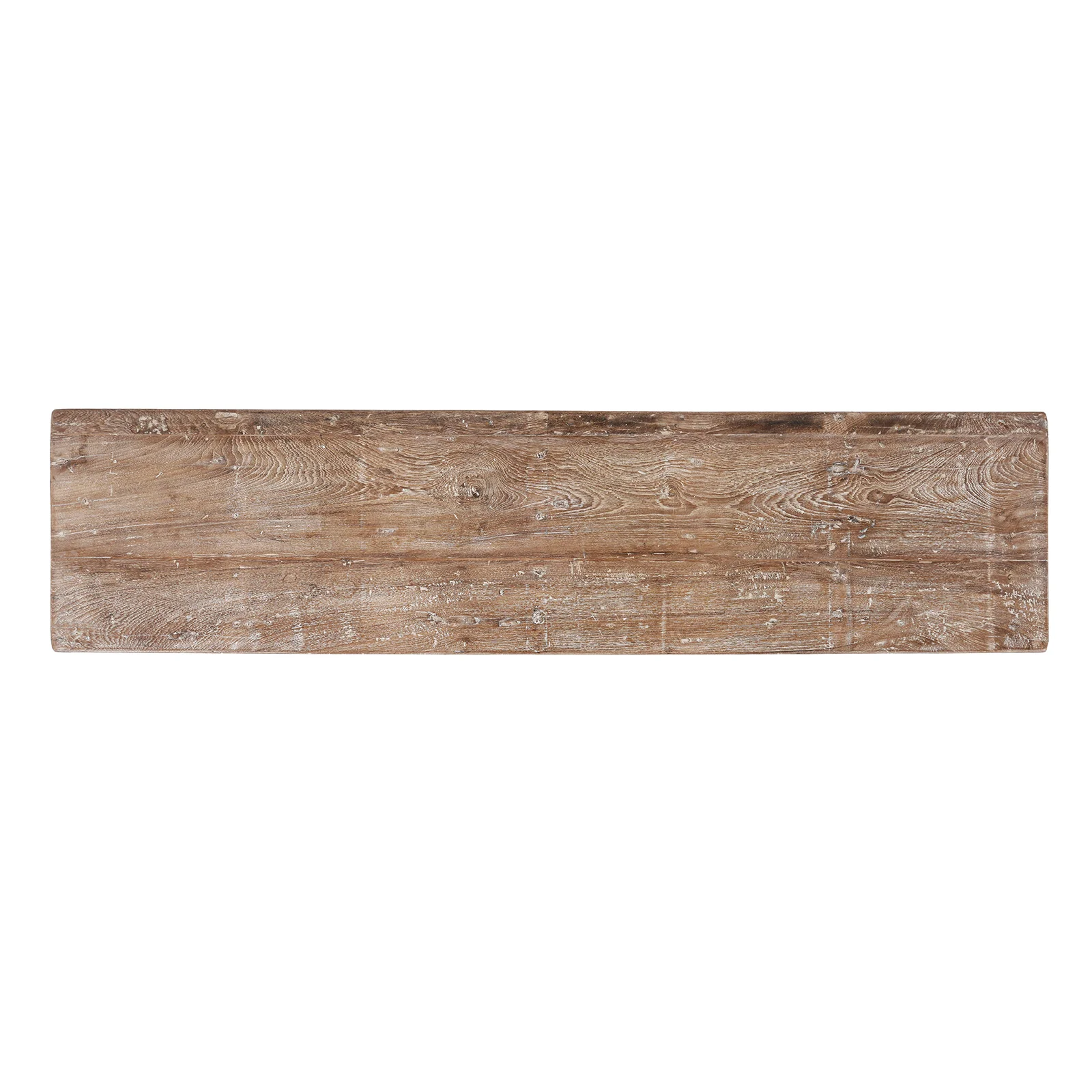 Painted Console Table Made From Reclaimed Teak - Image 6