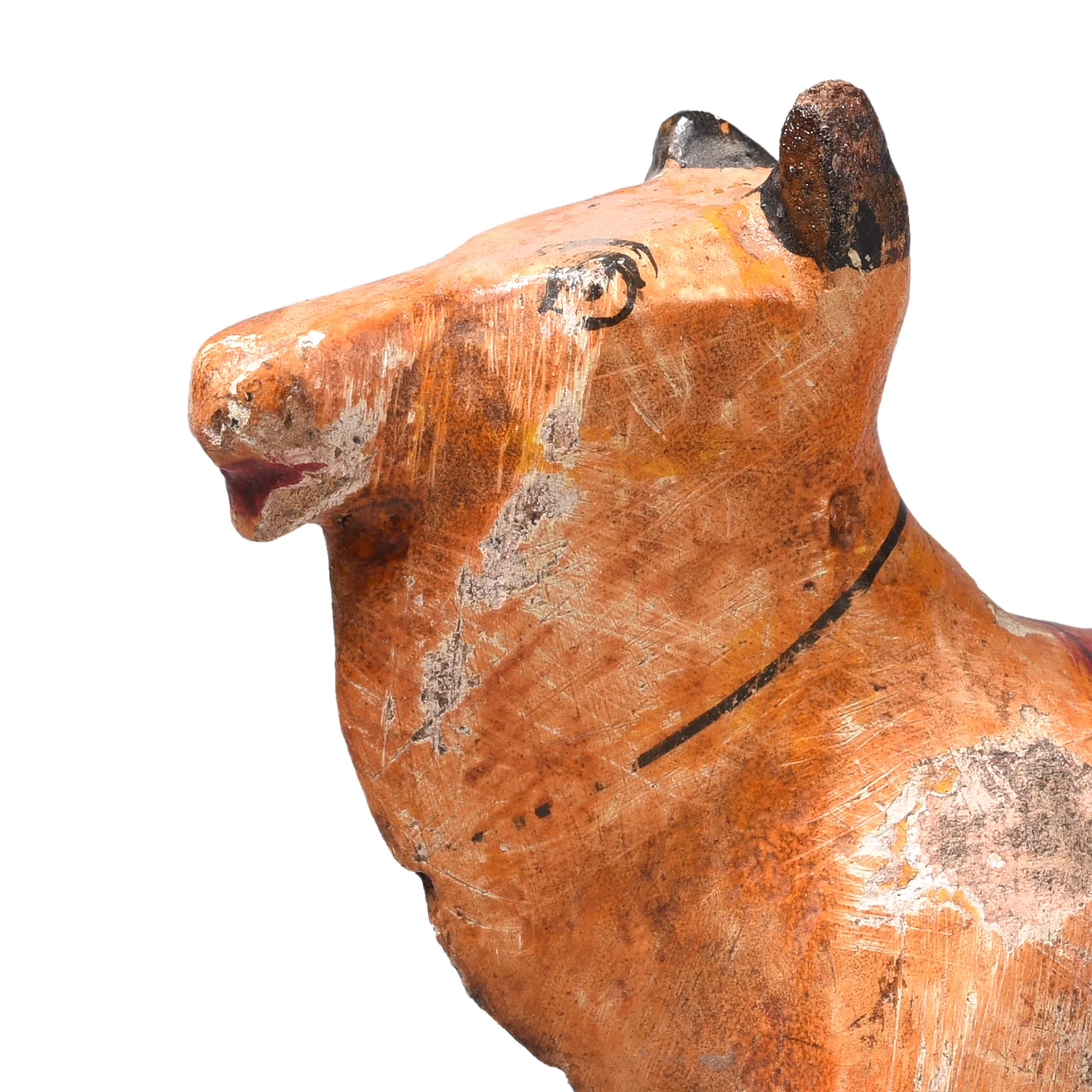 Painted Cow Toy From Gujarat - Ca 1940 - Image 2