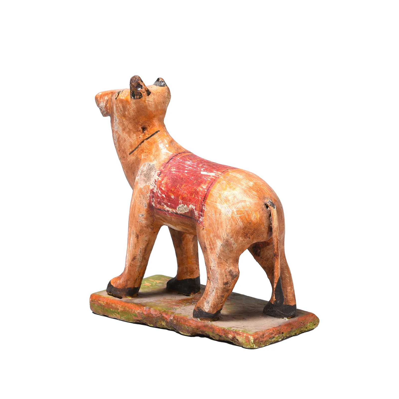 Painted Cow Toy From Gujarat - Ca 1940 - Image 4