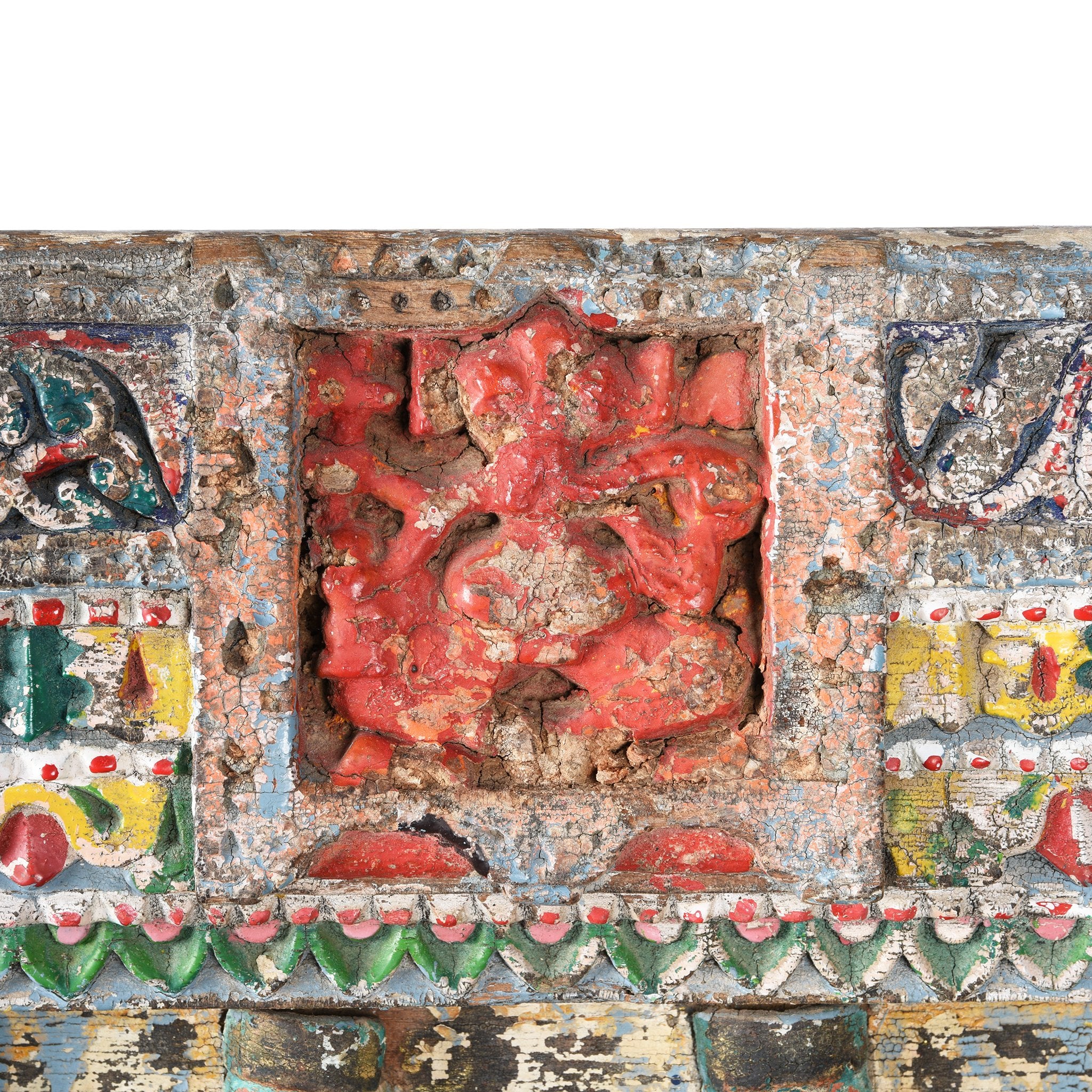Painted Indian "Damchiya" Dowry Chest From Kutch - 19thC - Image 5
