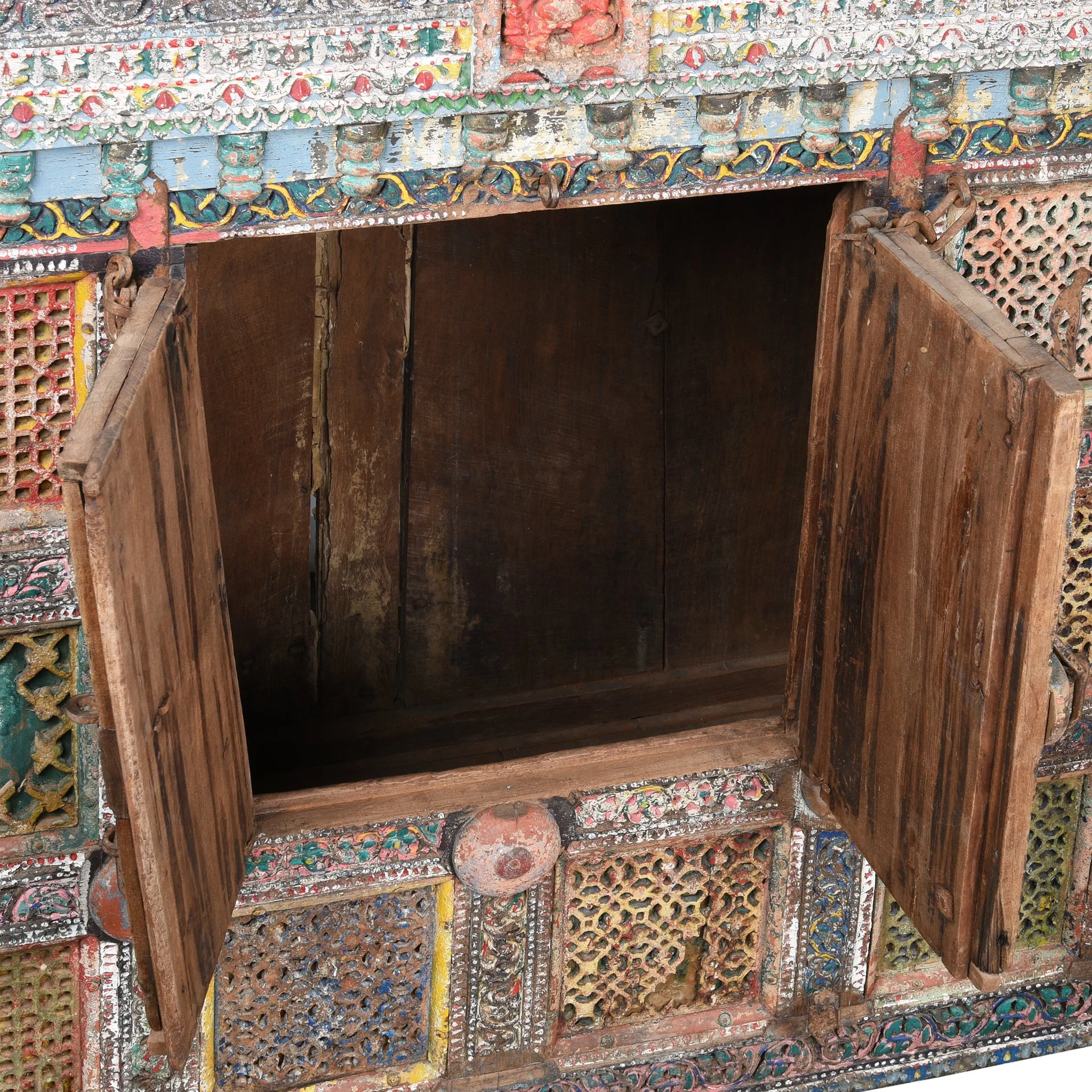 Painted Indian "Damchiya" Dowry Chest From Kutch - 19thC - Image 7