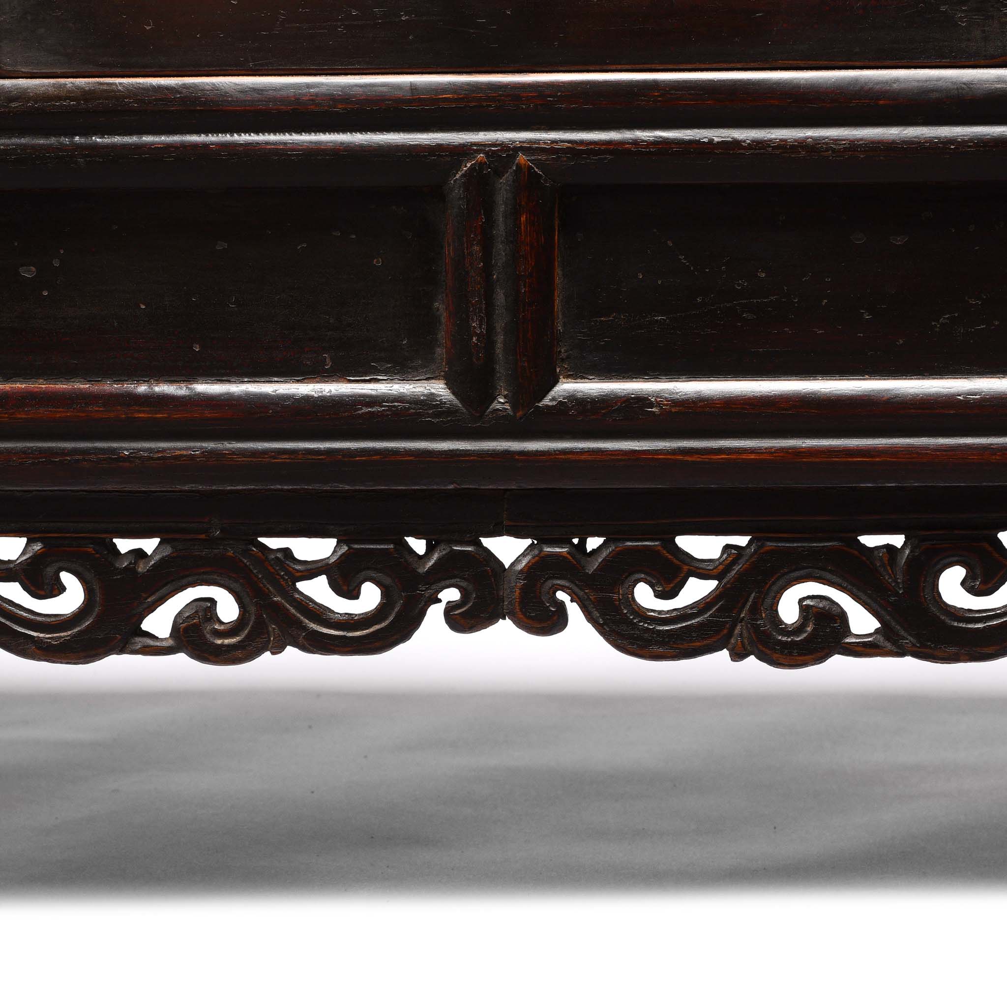 Painted Elm Kang Table From Shanxi  - Late 19thC - Image 3