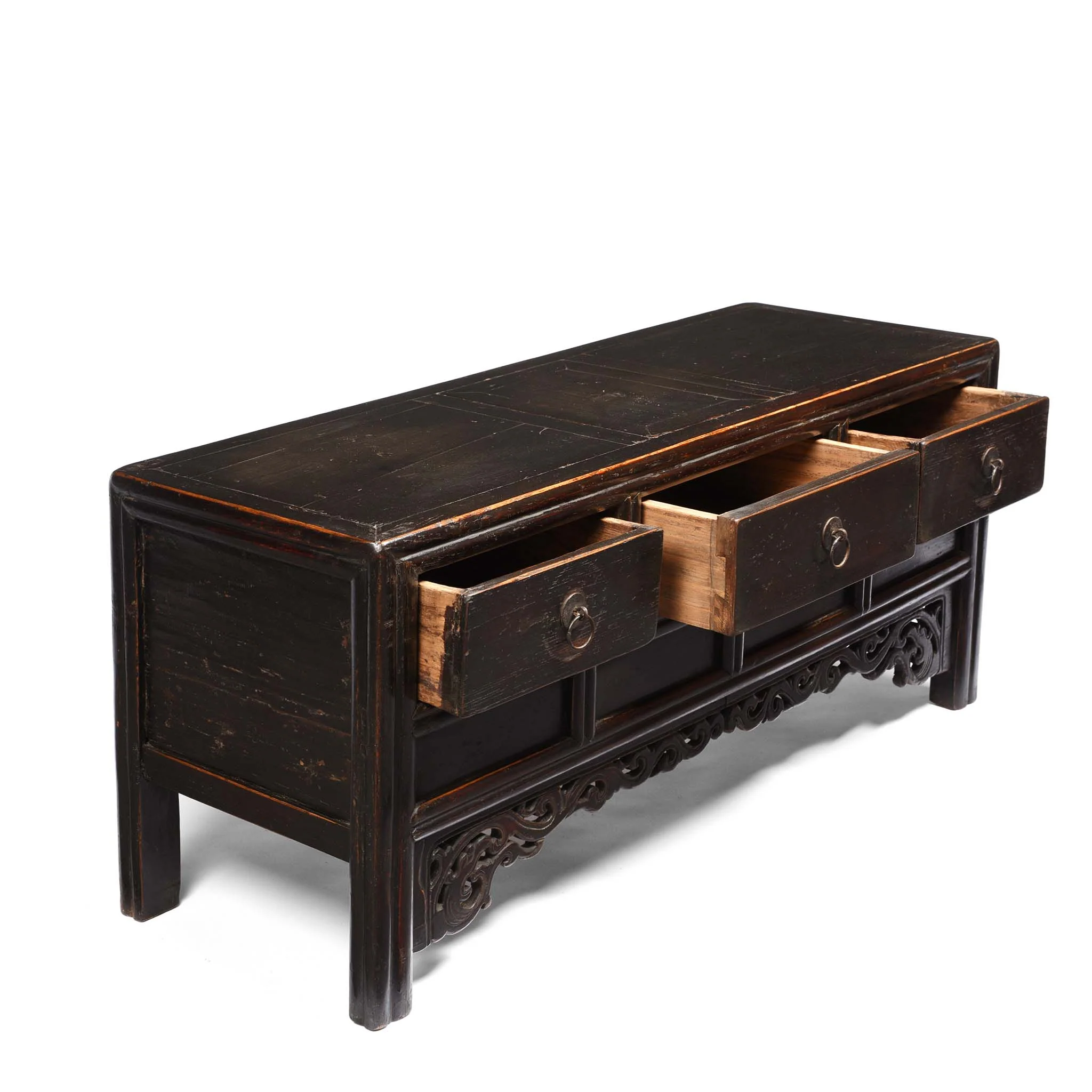 Painted Elm Kang Table From Shanxi  - Late 19thC - Image 5