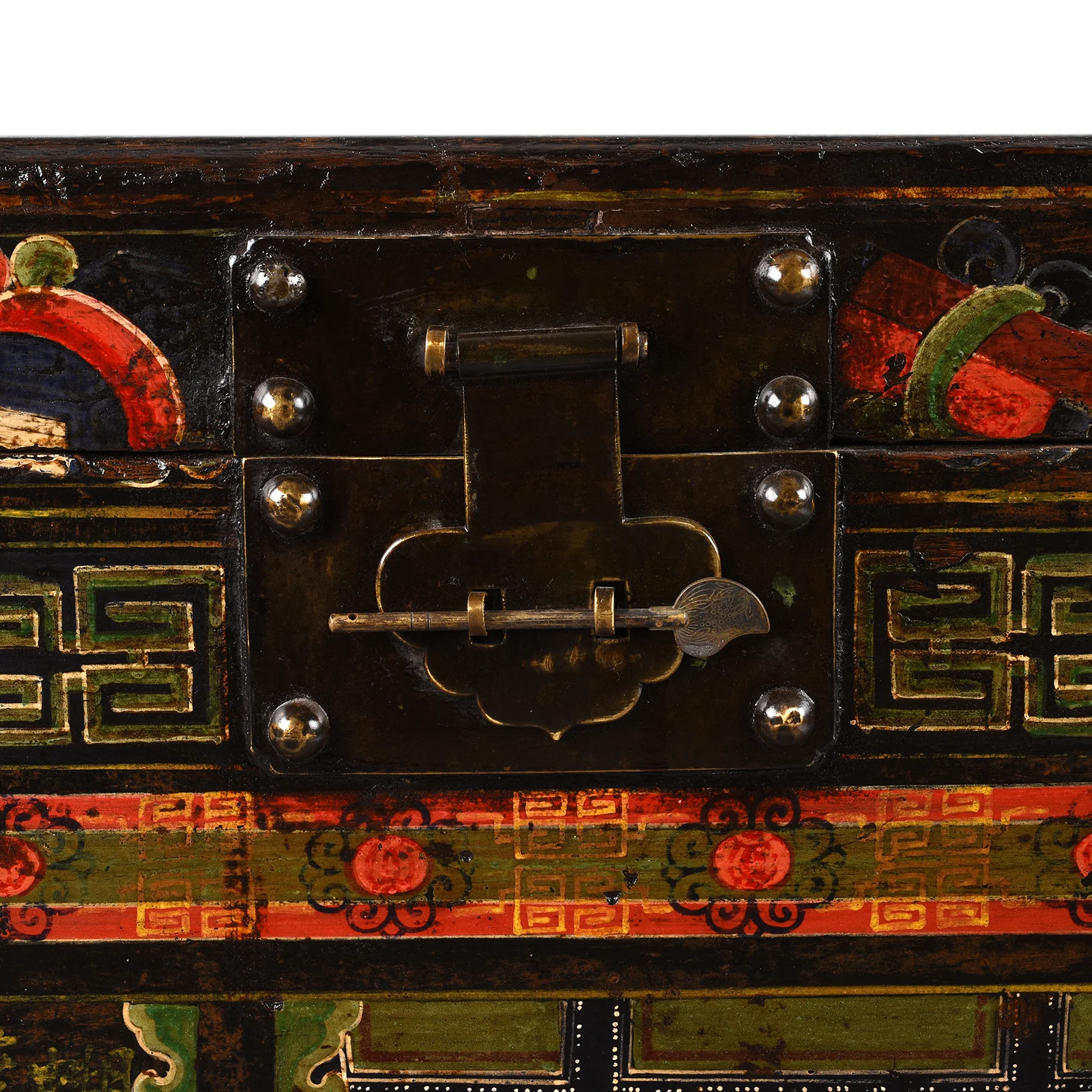 Painted Opera Chest From Shanxi Province - 19th Century - Image 9