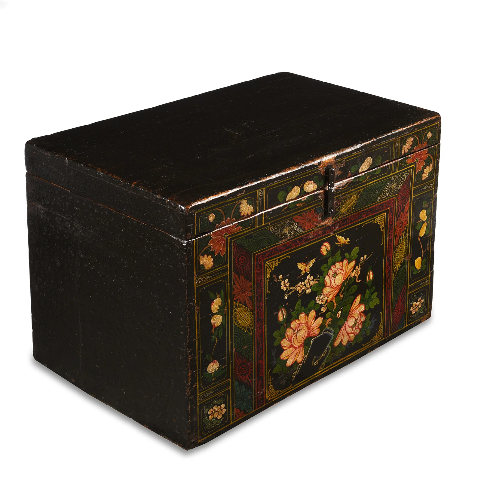 Painted Opera Chest From Shanxi - 19th Century - Image 4