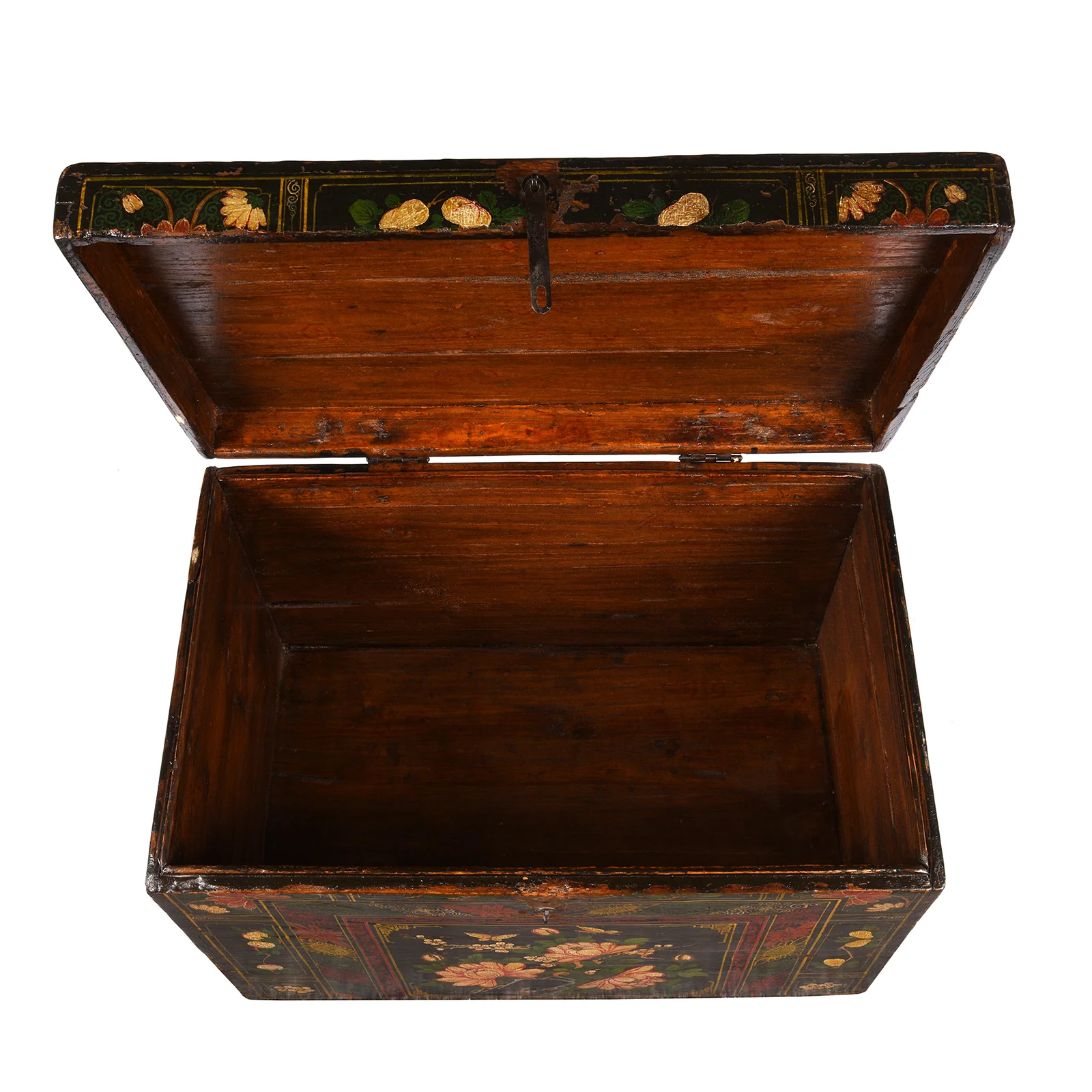Painted Opera Chest From Shanxi - 19th Century - Image 5