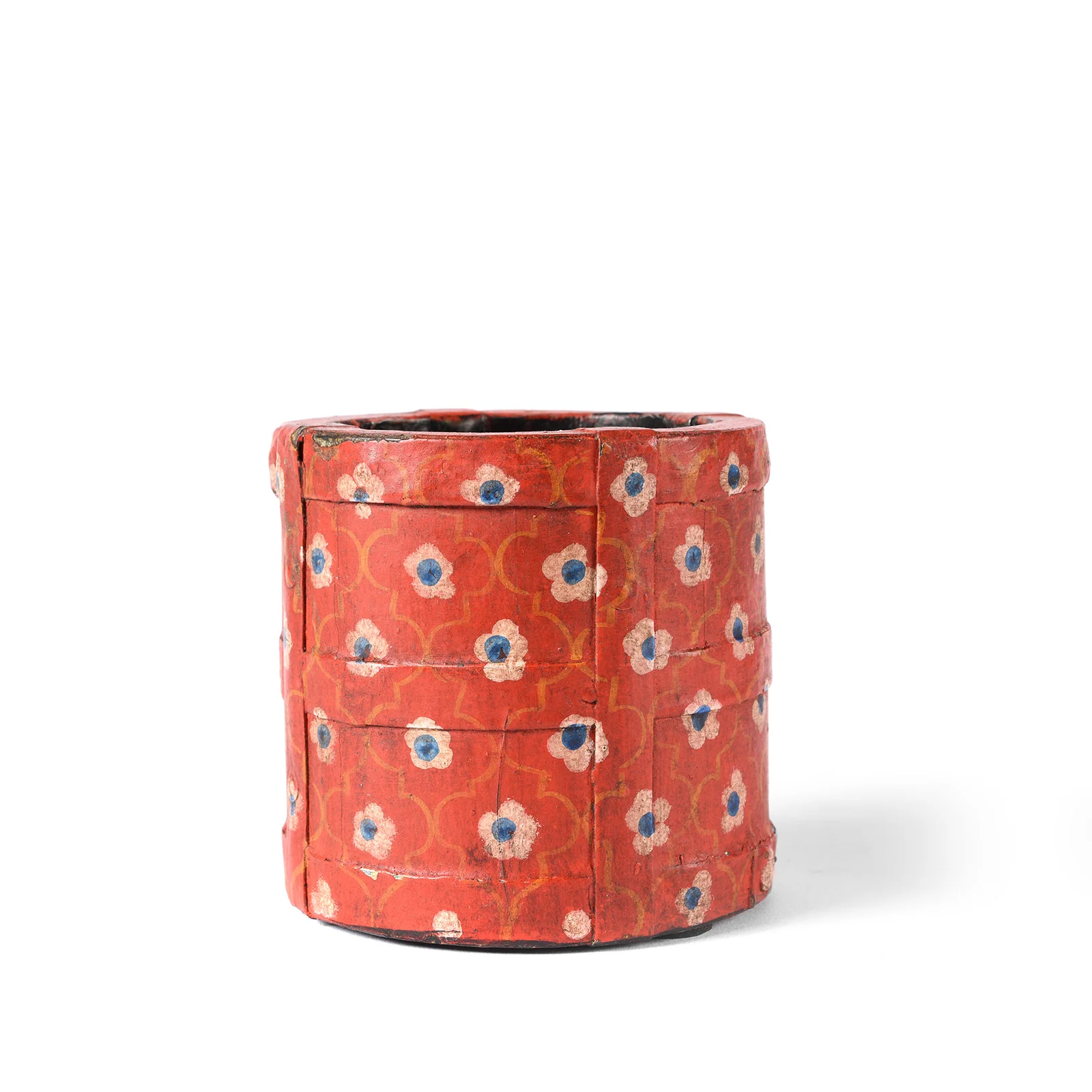 Painted Wooden Grain Measure Pencil Pot - Image 9