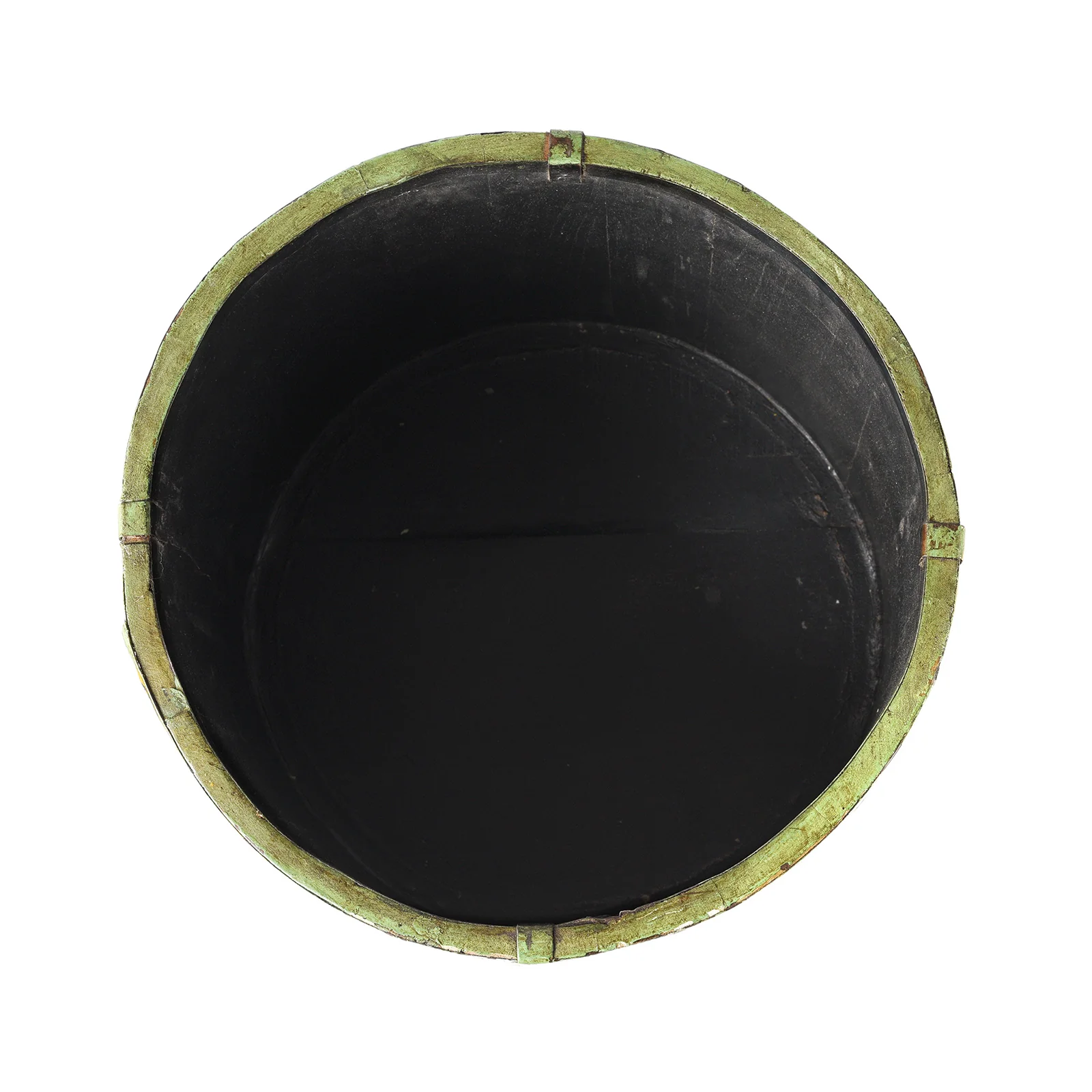 Painted Grain Measure Planter - Mughal Green - Image 4