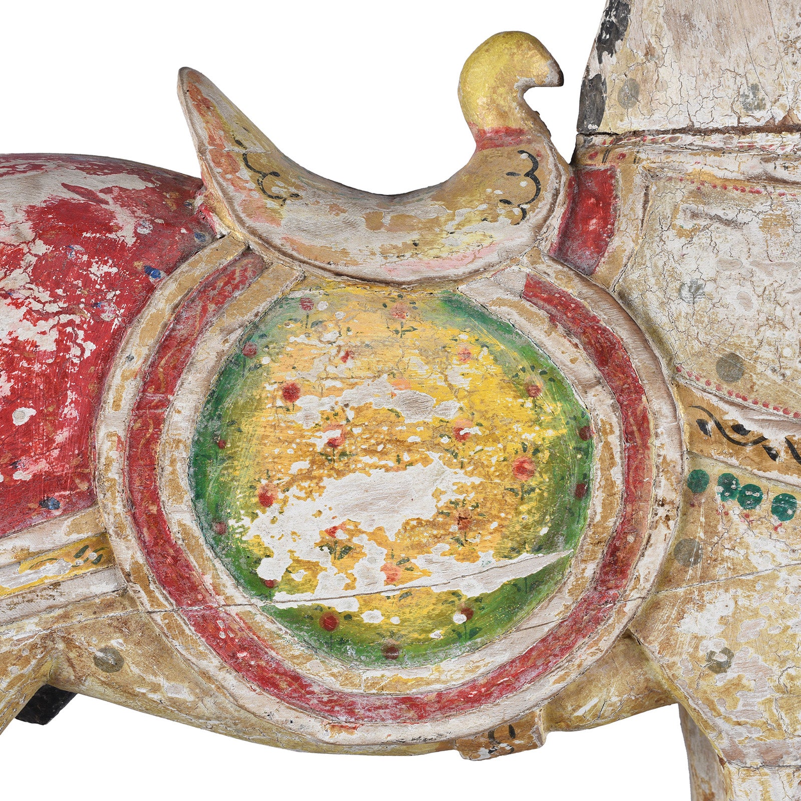 Painted Wooden Horse From Rajasthan - Image 5