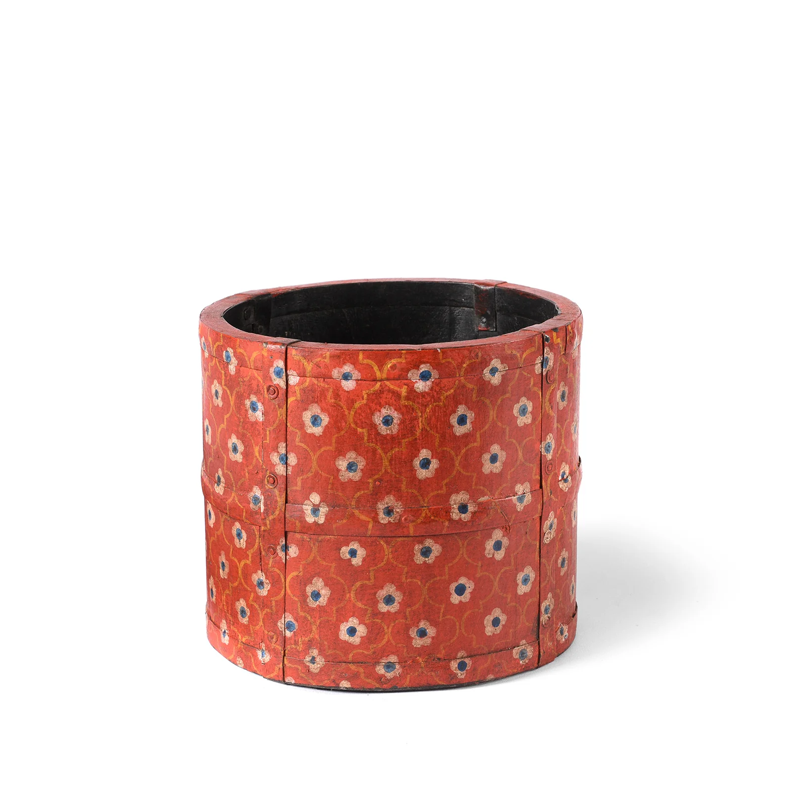 Painted Grain Measure Planter - Jain Red - Image 5