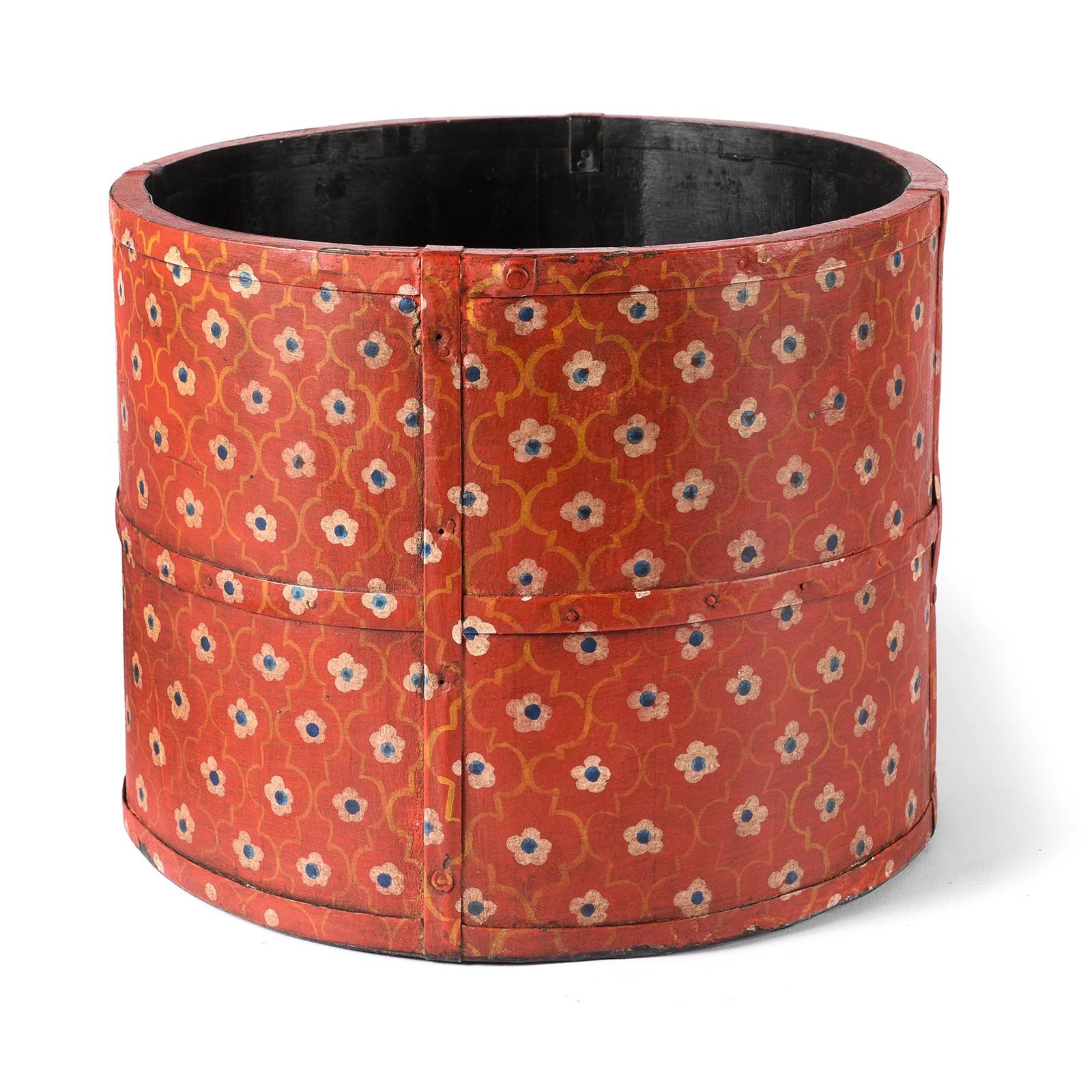 Painted Grain Measure Planter - Jain Red - Image 9