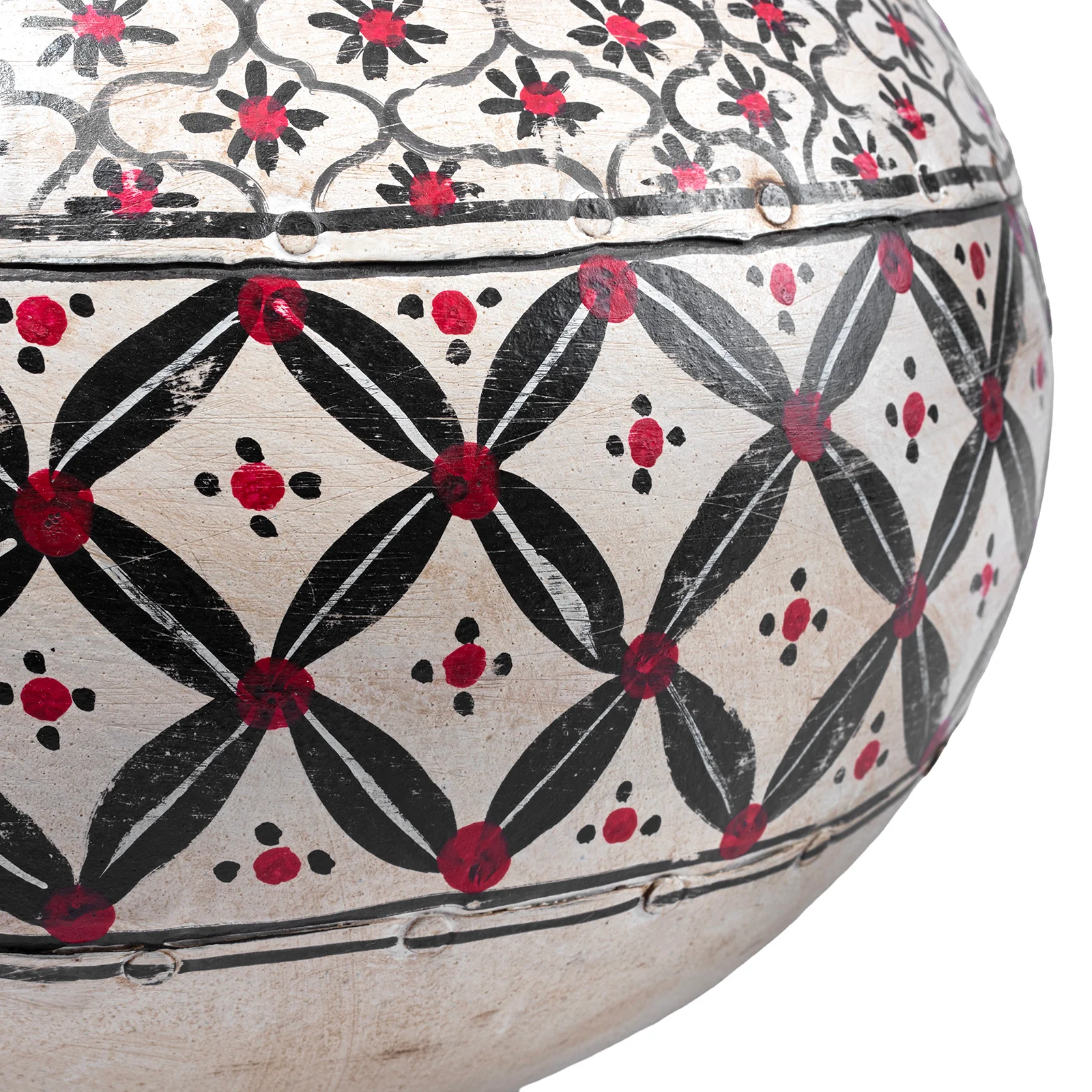 Painted Matka (Cream) - Image 3