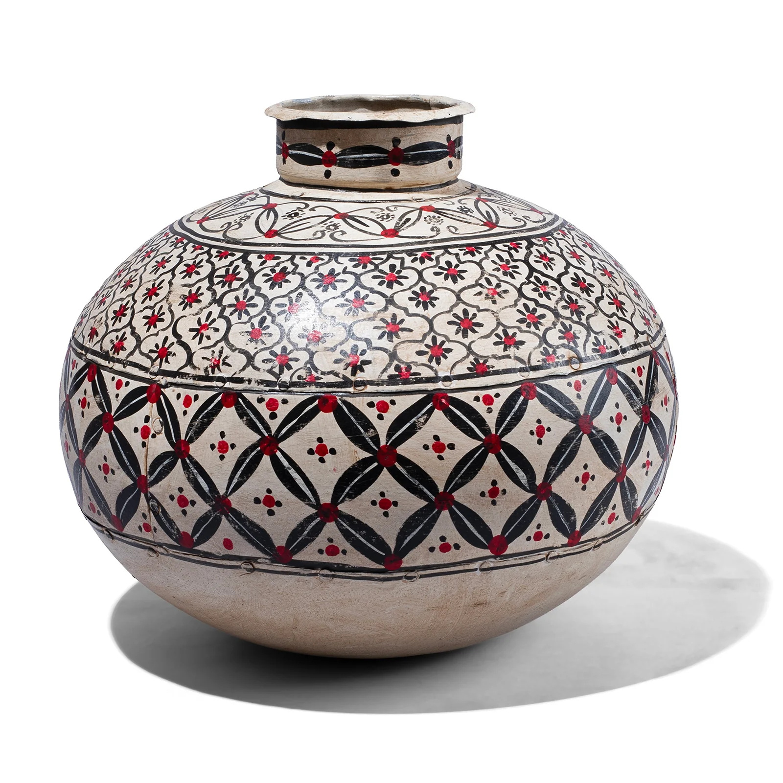 Painted Matka (Cream) - Image 5